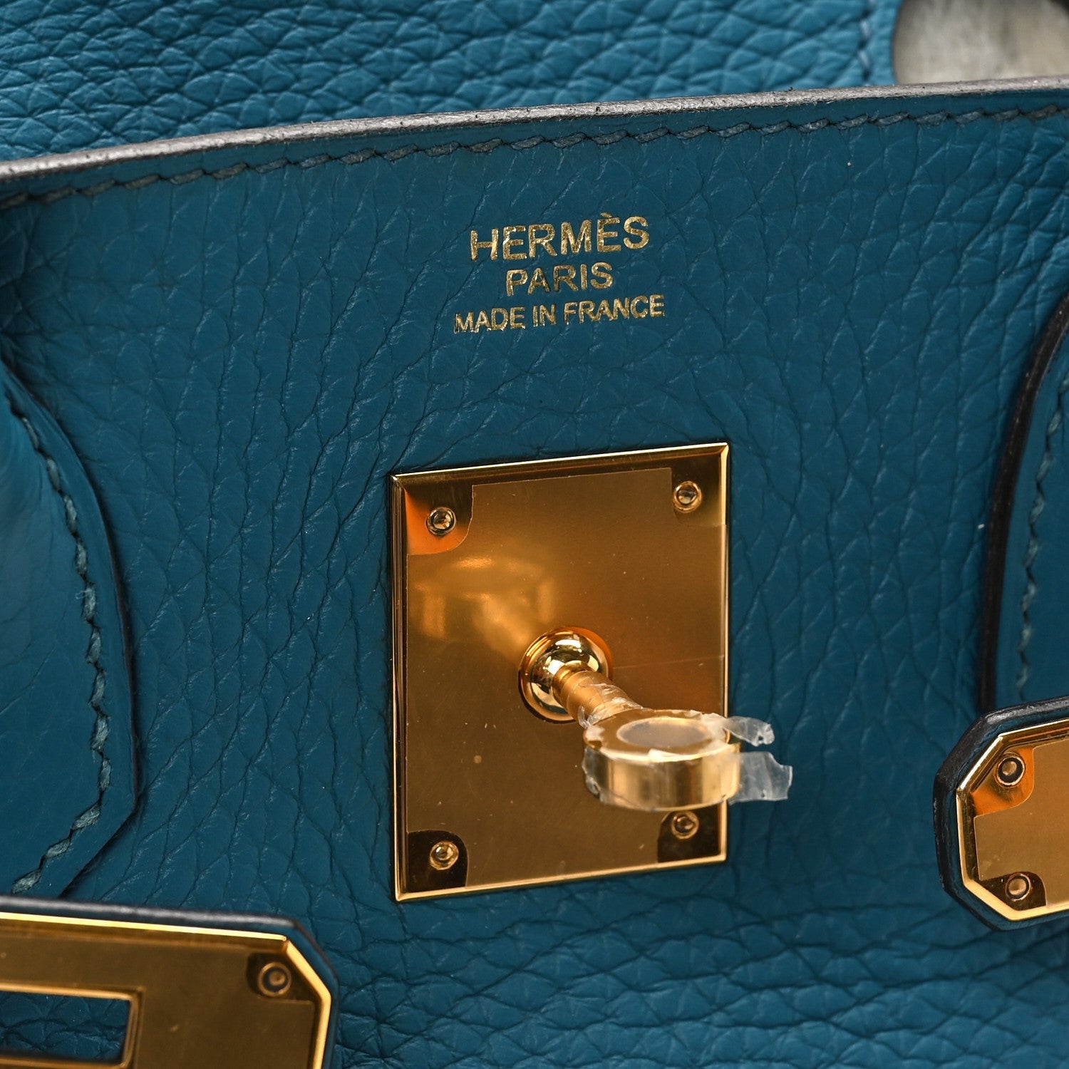 Togo Birkin 30 Bleu Izmir