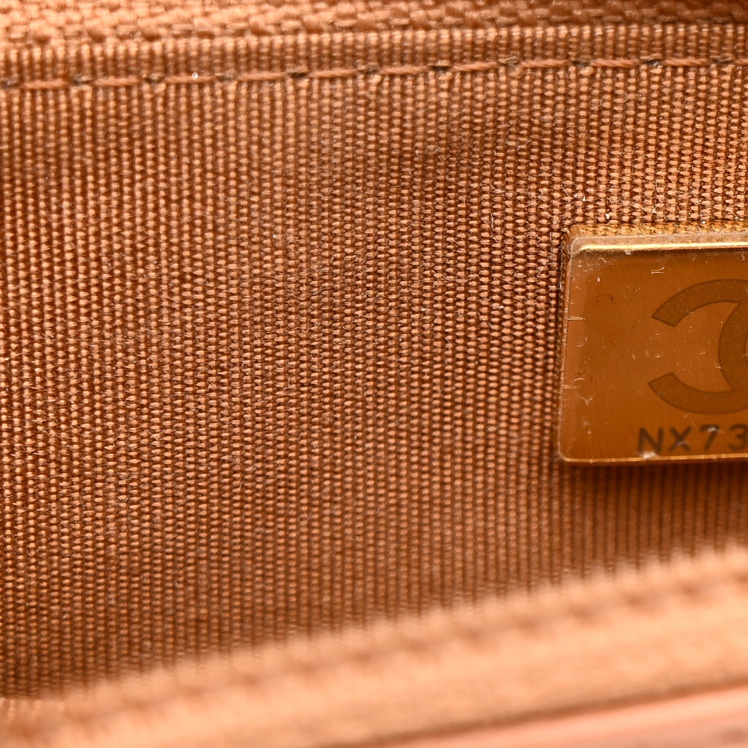 Lambskin Quilted Chanel 19 Wallet On Chain WOC Brown