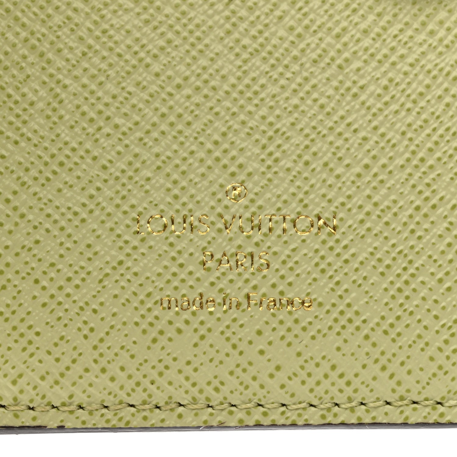 Monogram Lisa Wallet Light Green