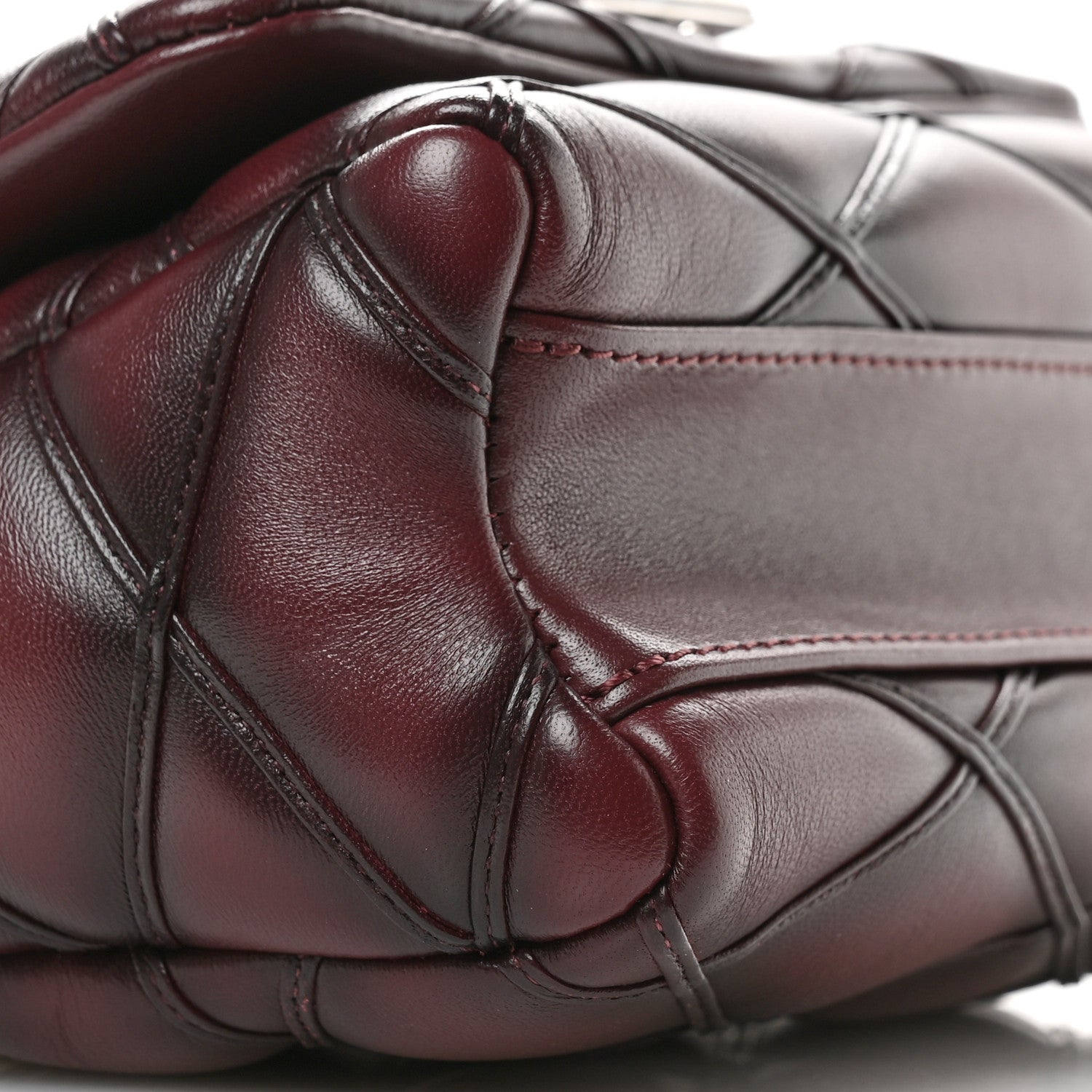 Lambskin Malletage GO-14 PM NM Bordeaux