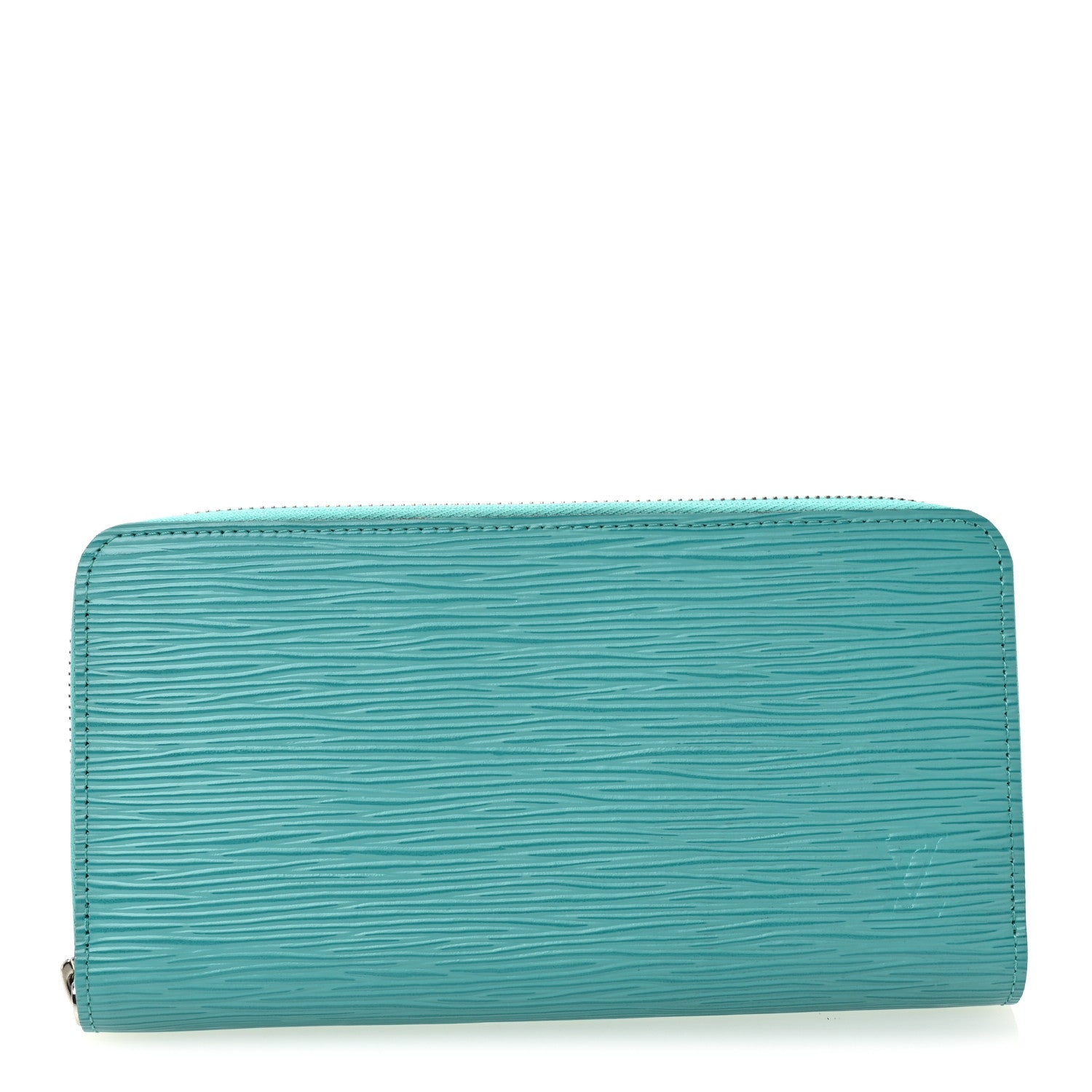 Epi Zippy Wallet Turquoise