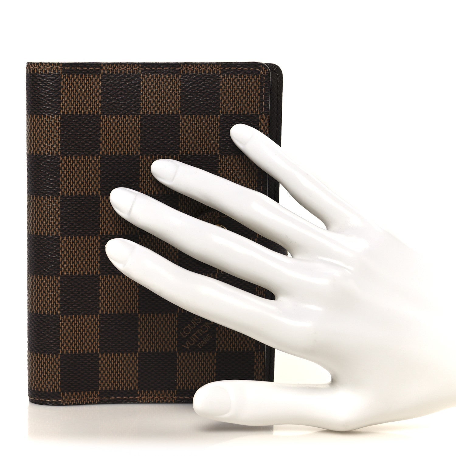 Damier Ebene Small Ring Agenda Cover