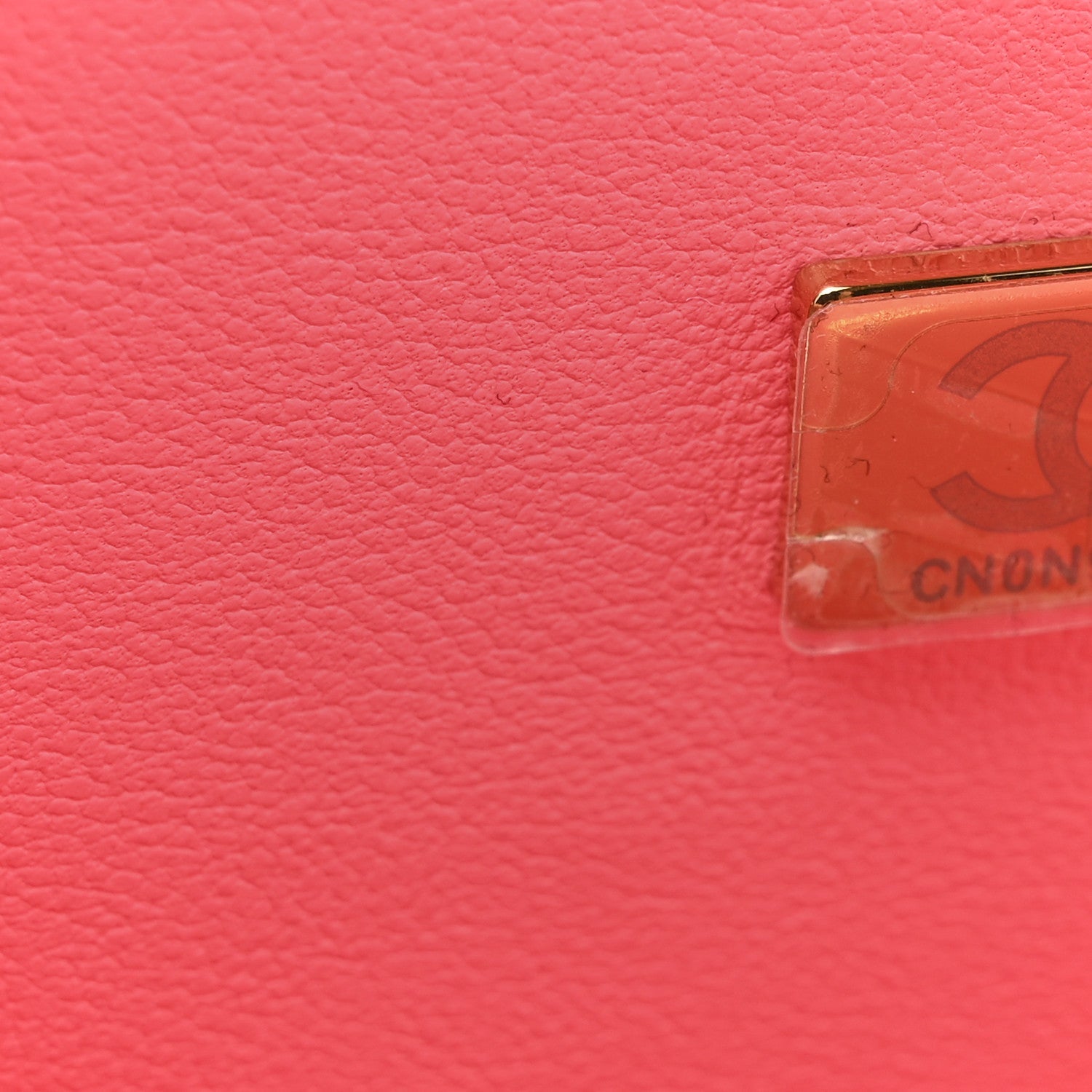 Lambskin Quilted CC In Love Heart Bag Pink