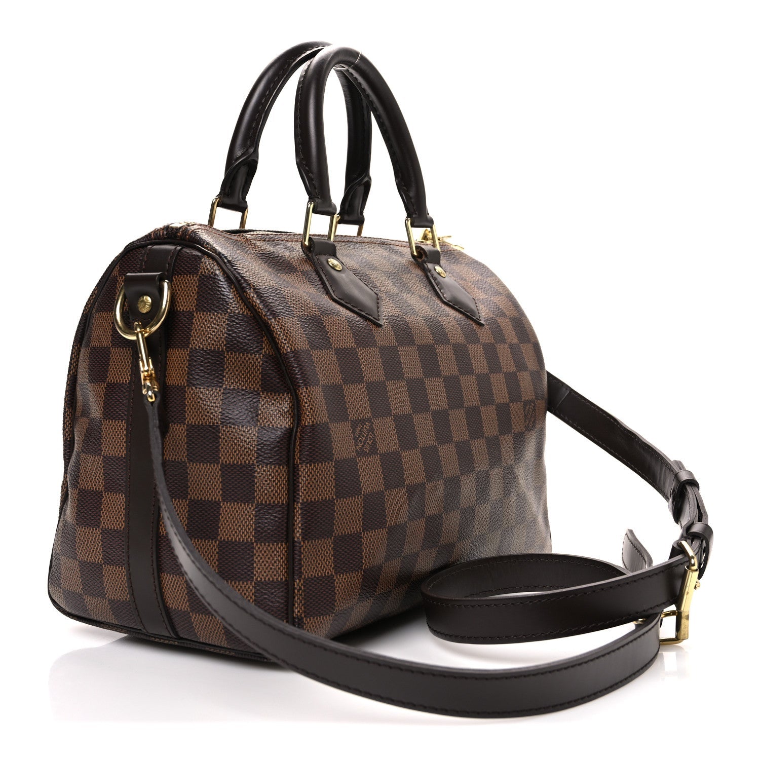 Damier Ebene Speedy Bandouliere 25