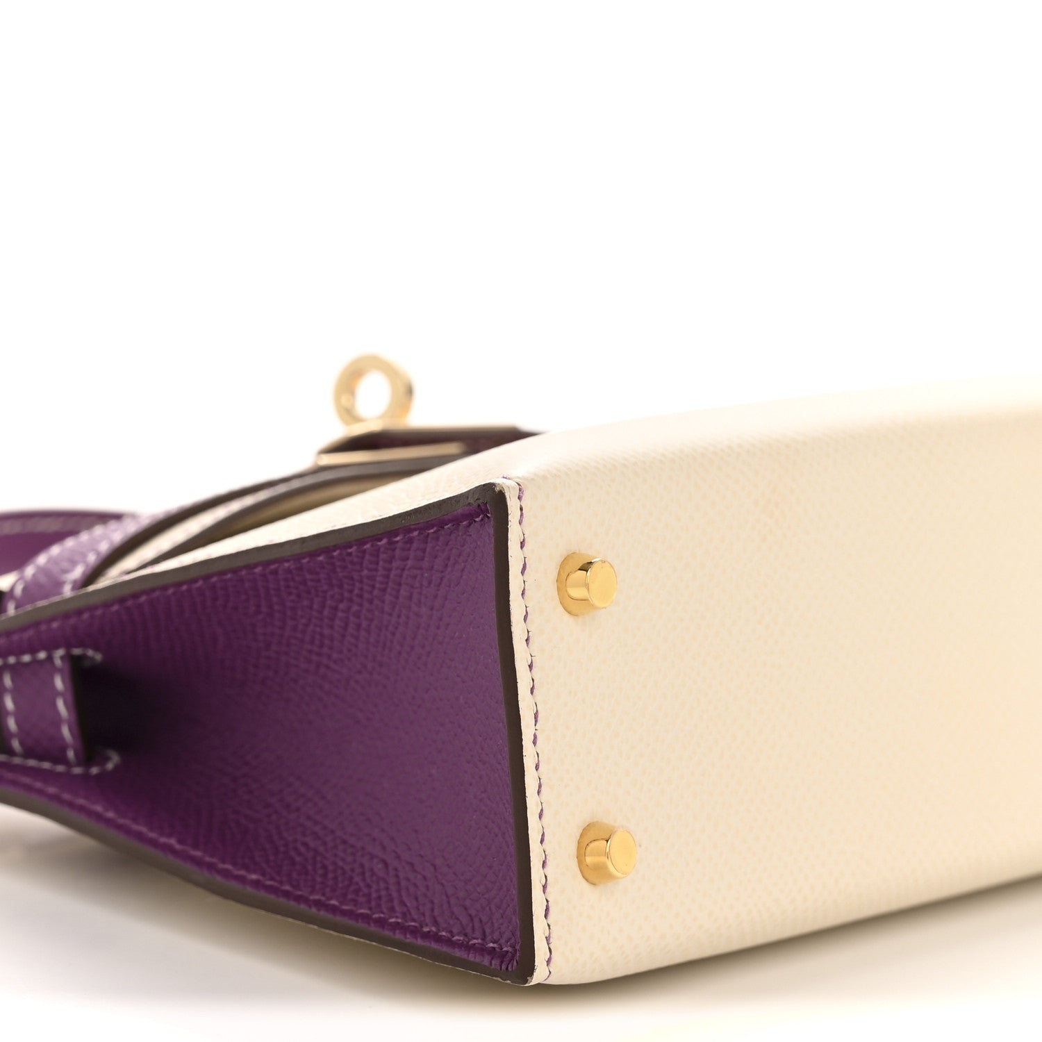 Epsom Mini Horseshoe Kelly Sellier 20 Craie Anemone