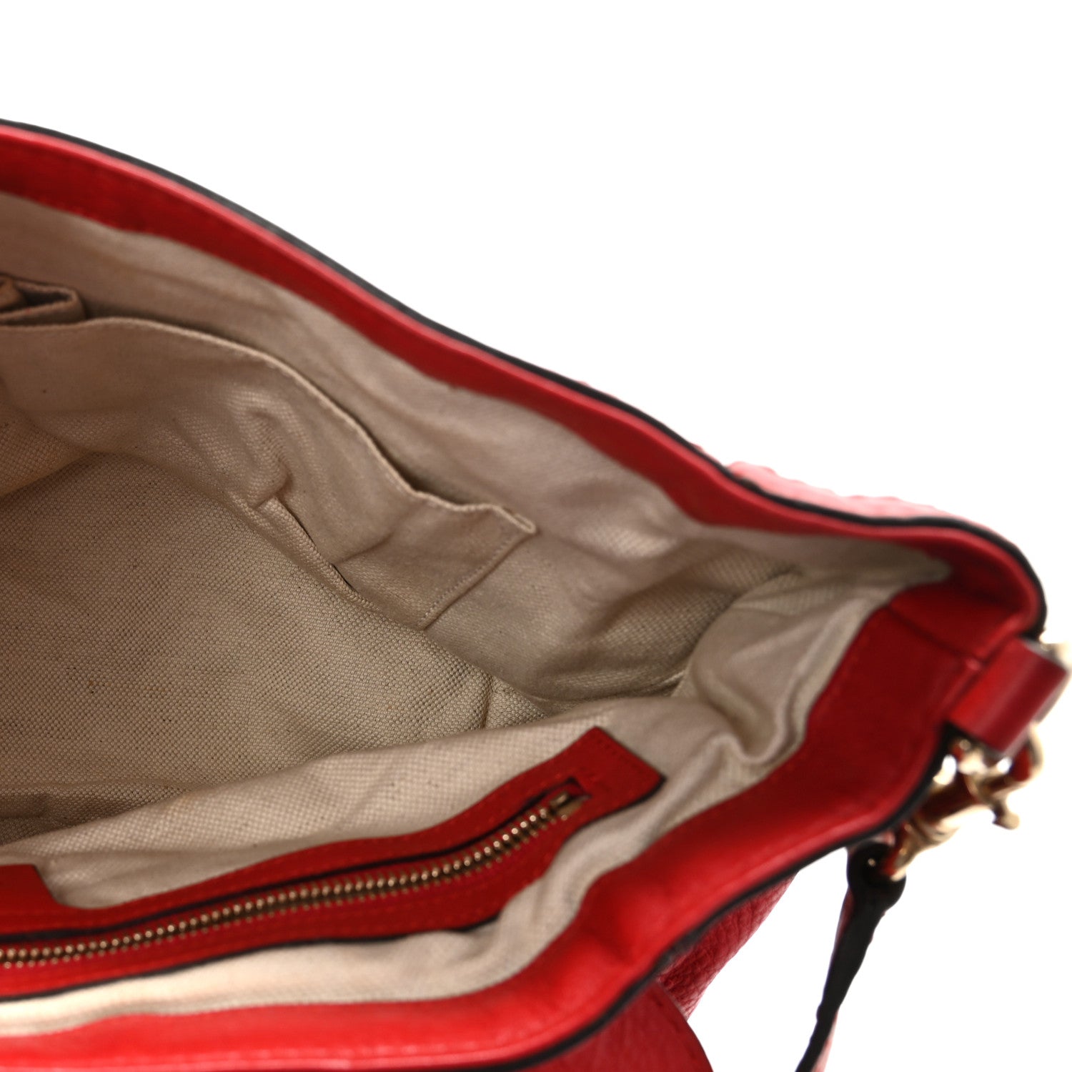 Cellarius Calfskin Medium Bella Flap Bag Vulcanic Red