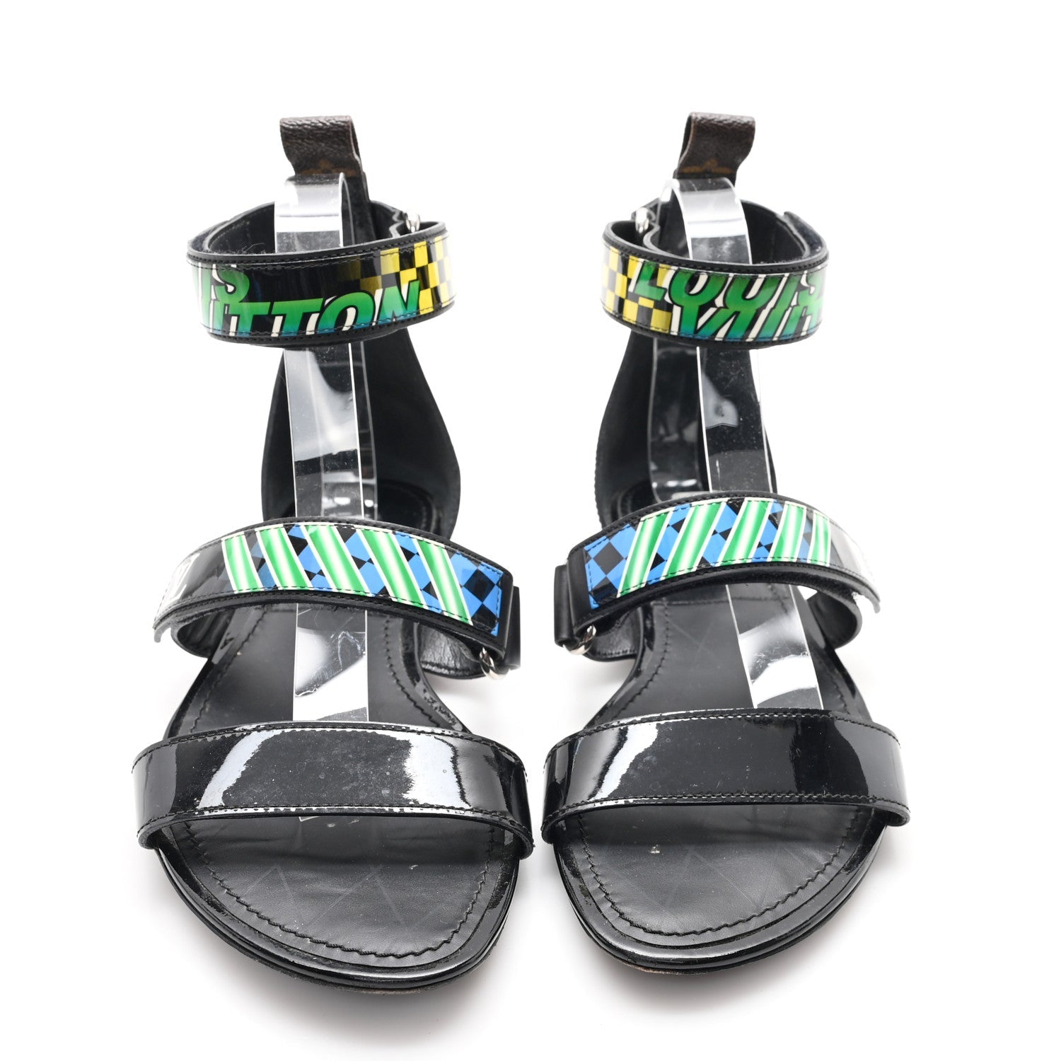Patent Deep Sea Sandals 38 Black