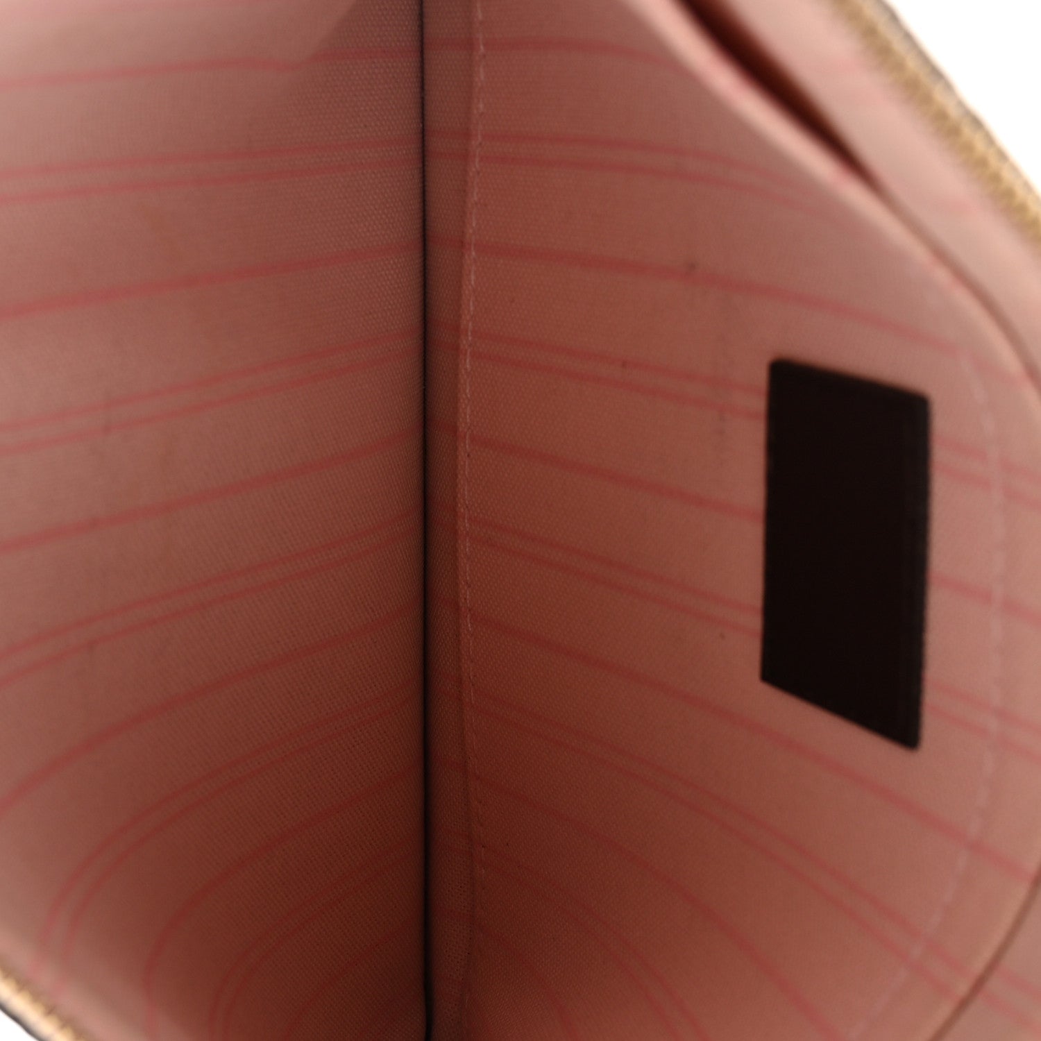 Damier Ebene Neverfull MM GM Pochette Rose Ballerine
