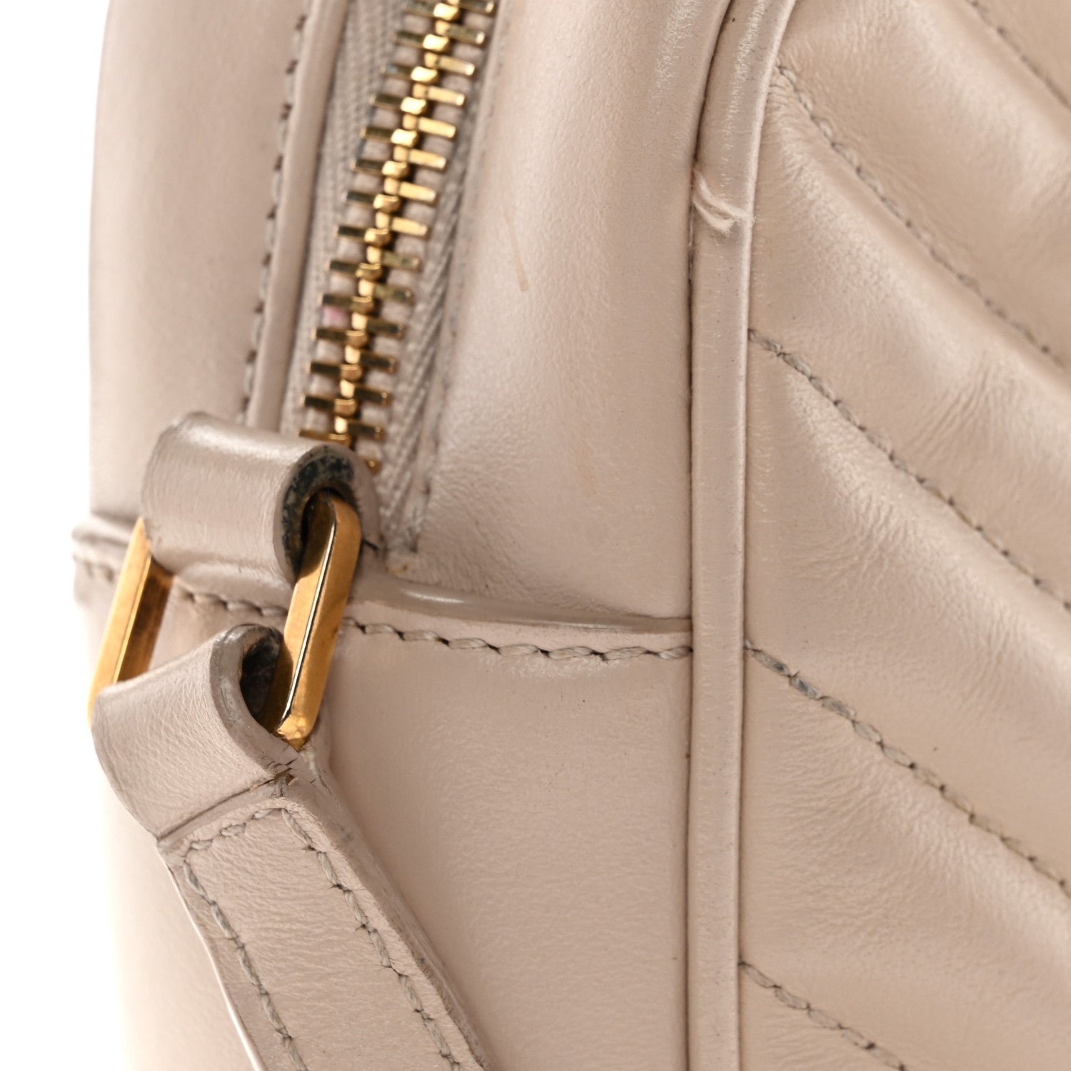Calfskin Matelasse Monogram Lou Camera Bag Light Pink