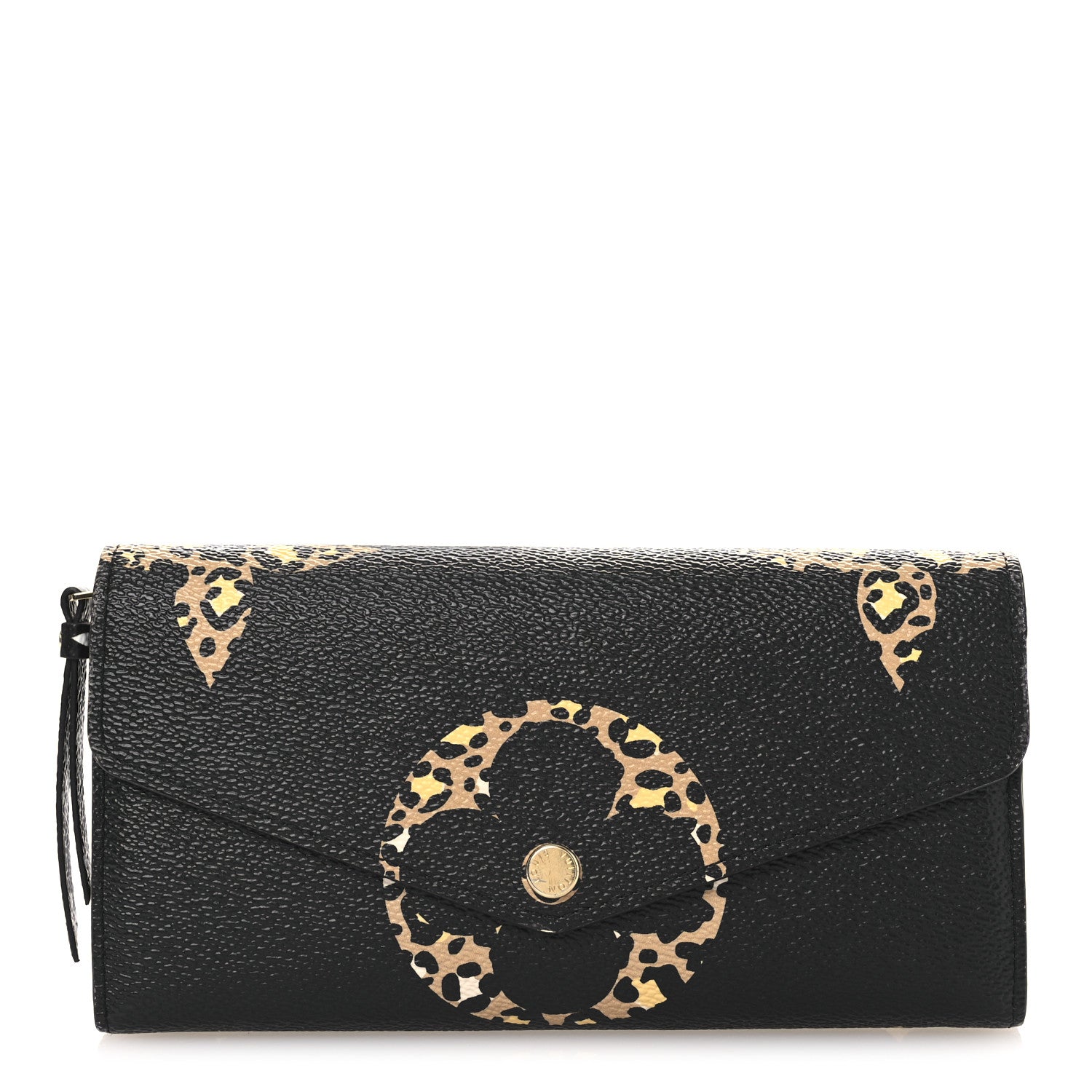 Monogram Giant Jungle Sarah Wallet Black