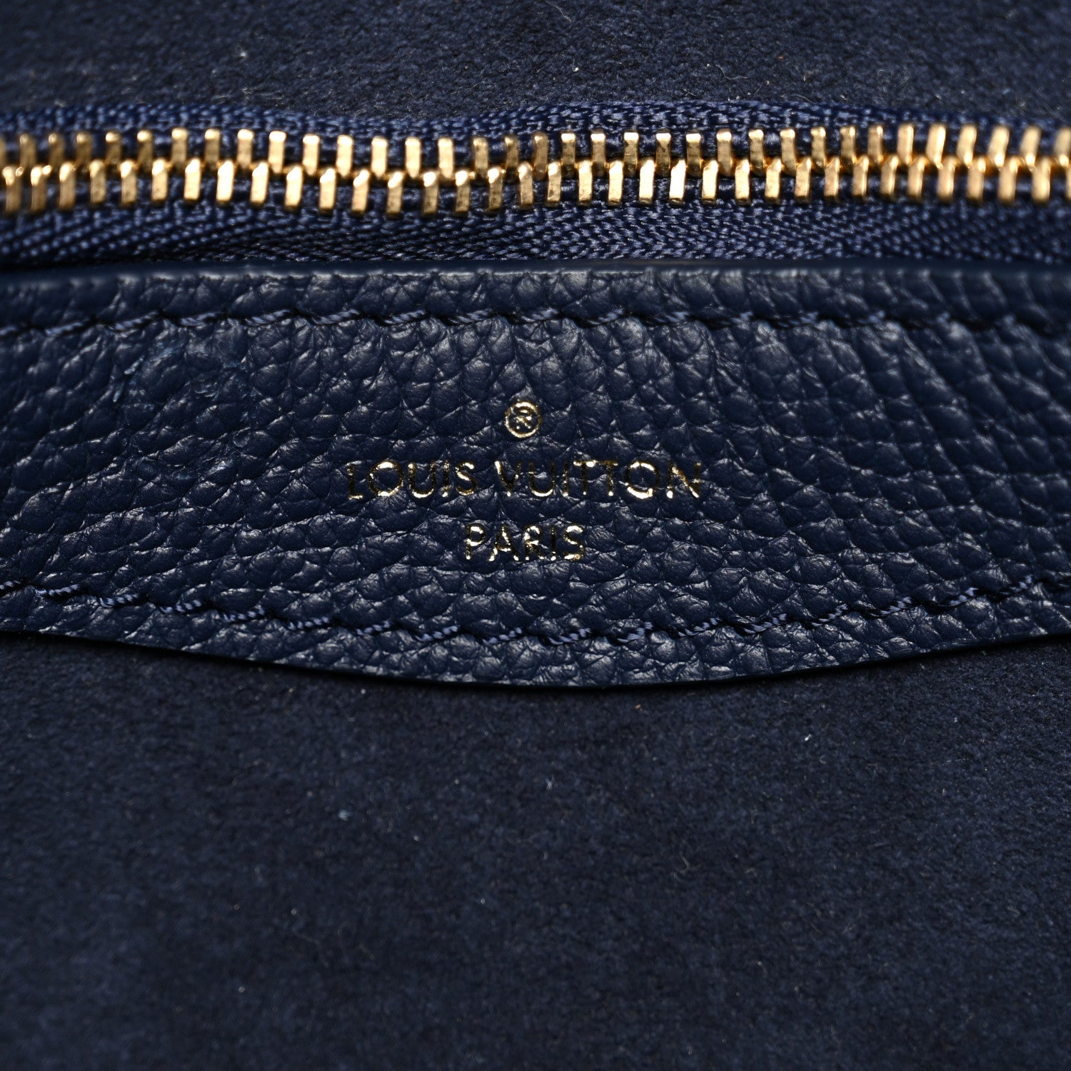 Empreinte Giant Monogram Diane Navy Creme