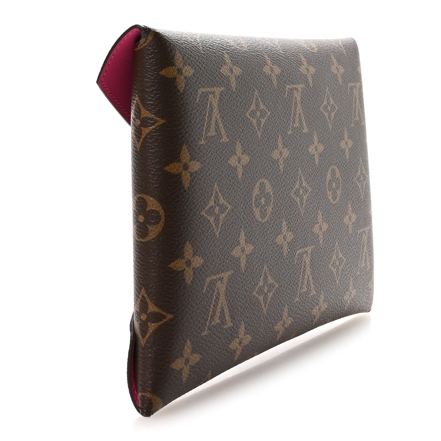 Monogram Large Kirigami Pochette Insert Fuchsia