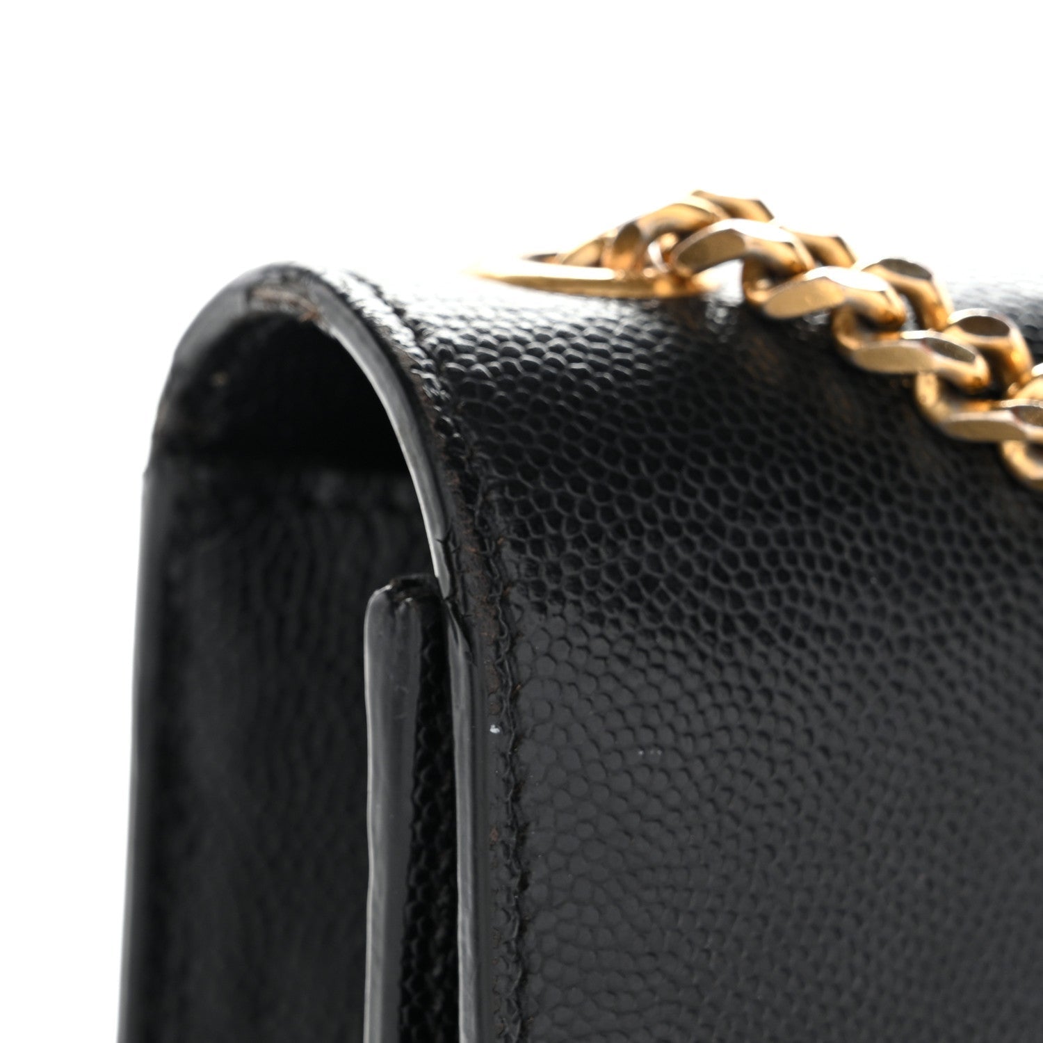 Grain De Poudre Small Monogram Kate Satchel Black