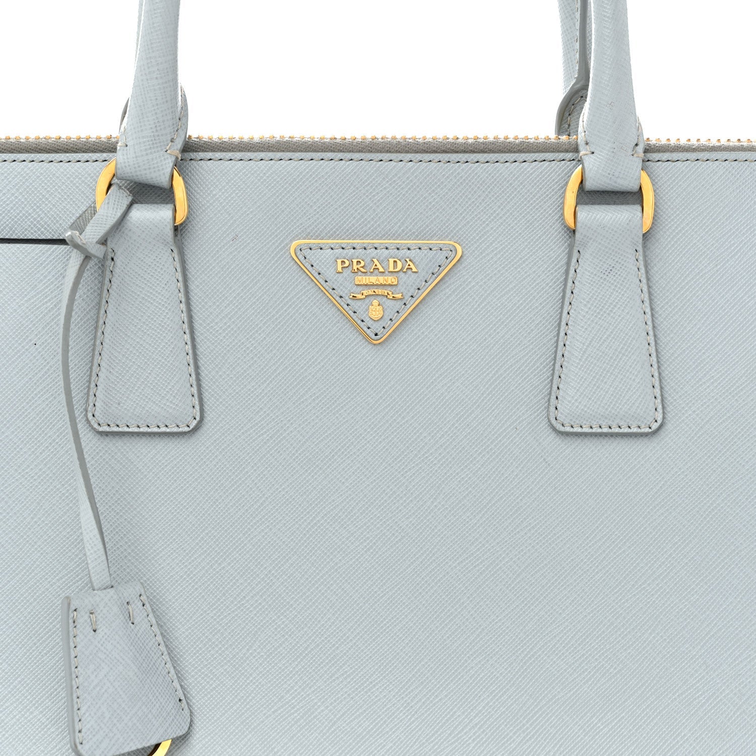 Saffiano Lux Large Promenade Tote Lago