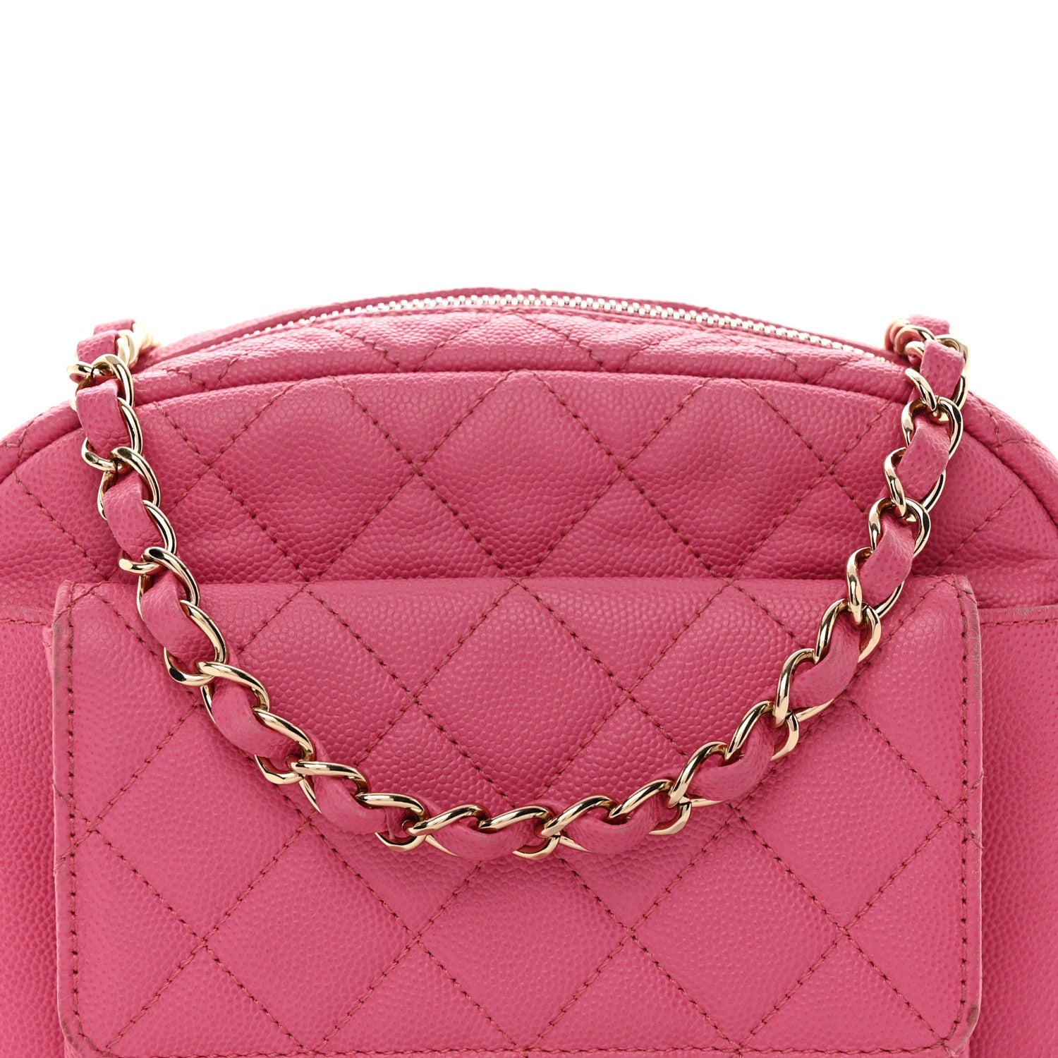 Caviar Quilted CC Day Camera Case Pink