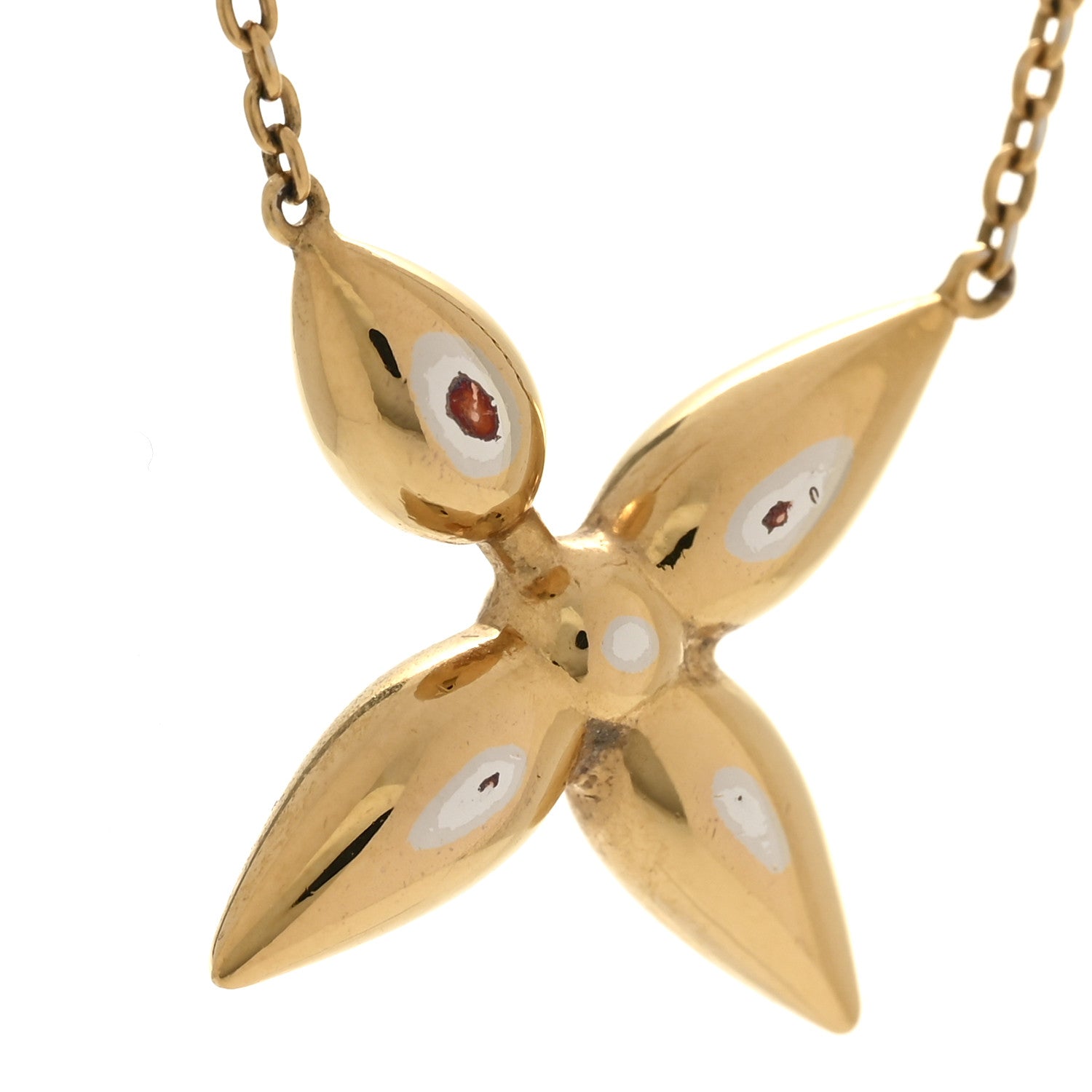 Metal Louisette Necklace Gold