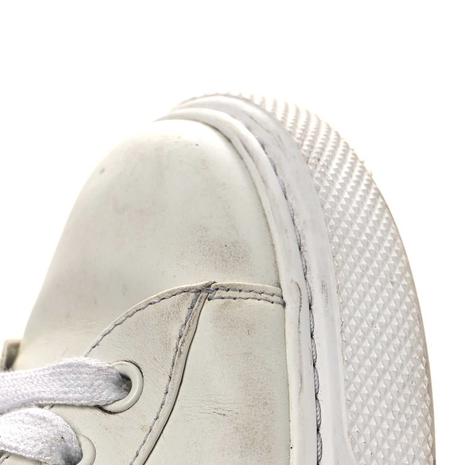 Vitello Soft Logo 45mm Platform Sneakers 35.5 White Pink