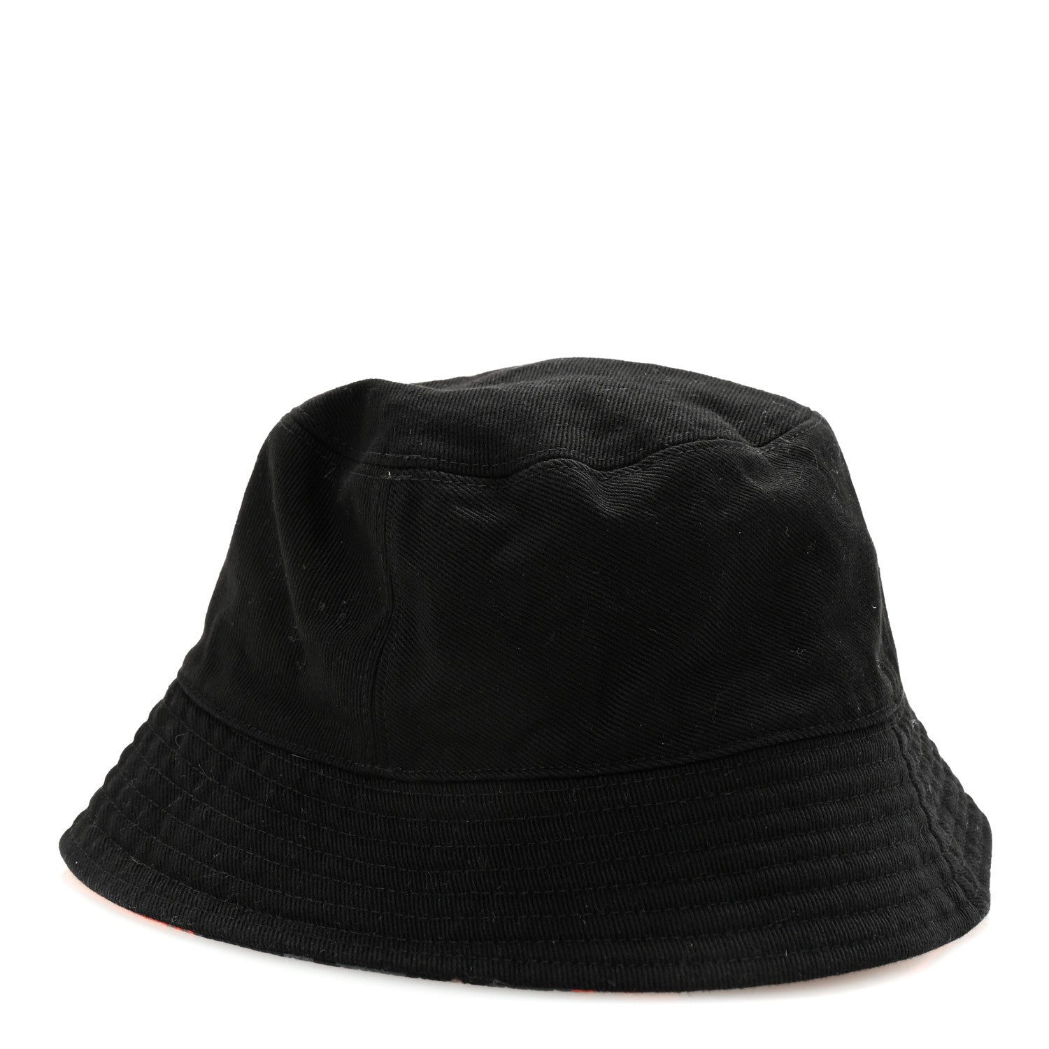 Canvas Reversible CC Bucket Hat Black Multicolor