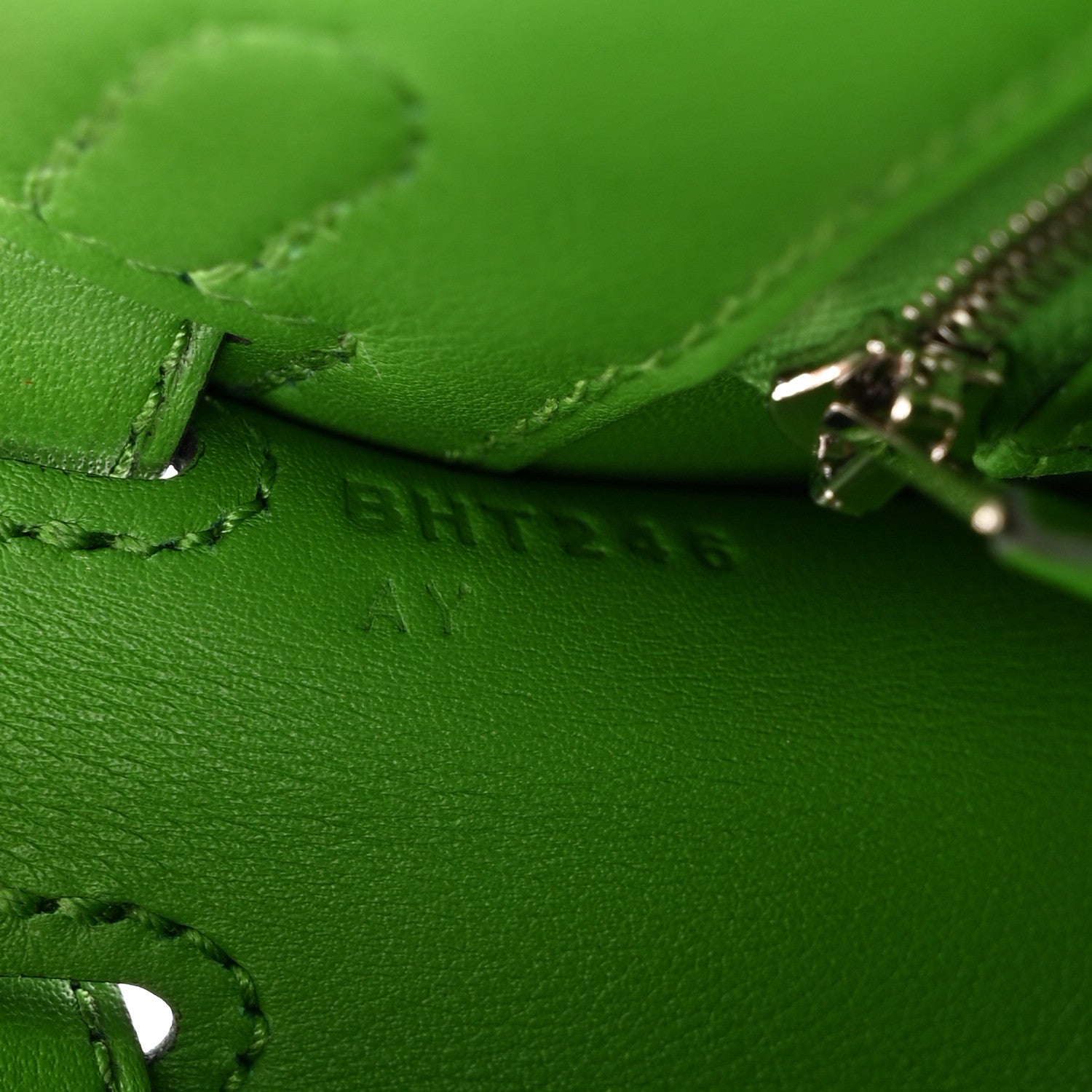 Toile H Swift Kelly Sellier 25 Ecru Vert Yucca