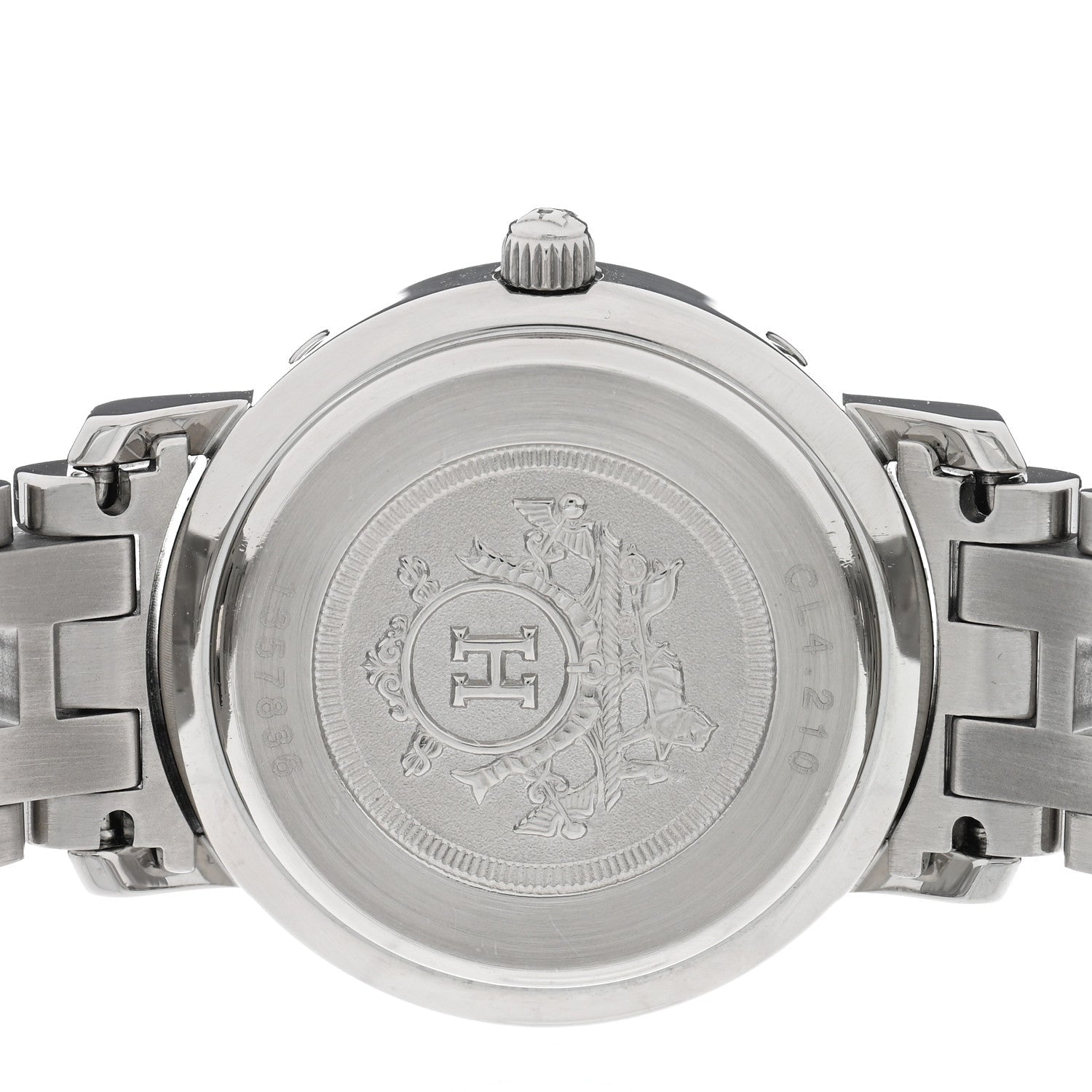 Stainless Steel 24mm Clipper Quartz Watch Grey