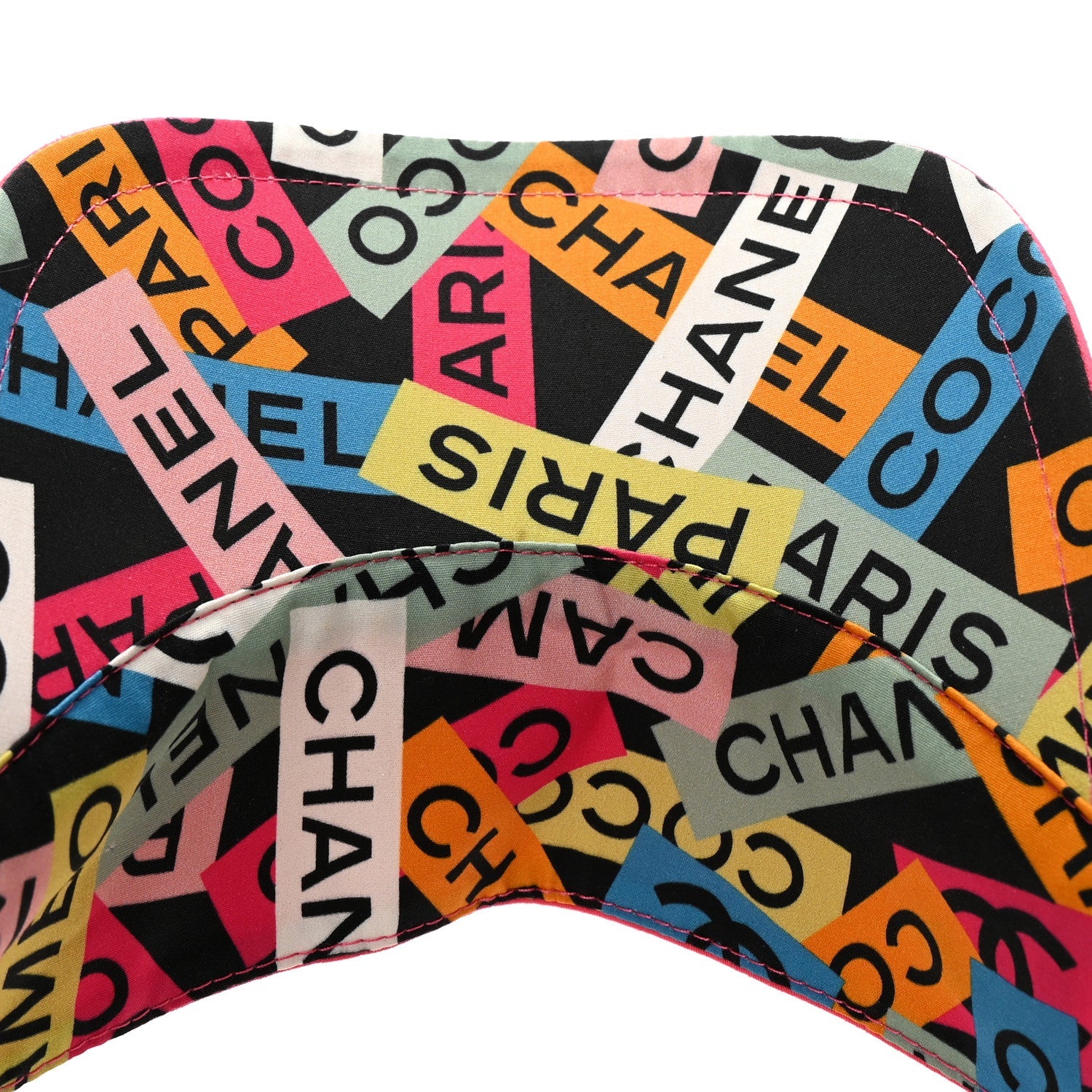 Cotton Canvas Logo CC Visor Pink Black