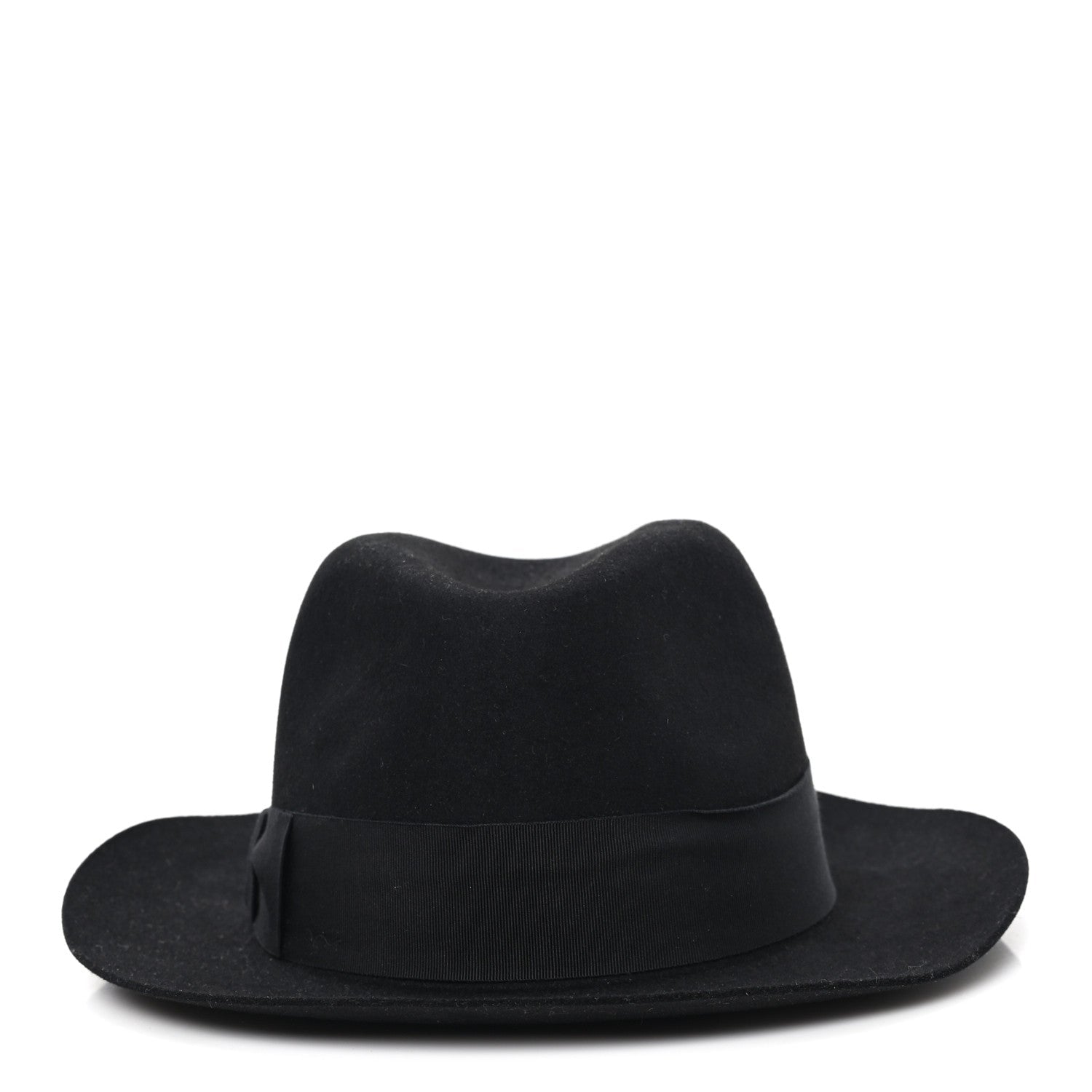 Rabbit Felt Hat Black