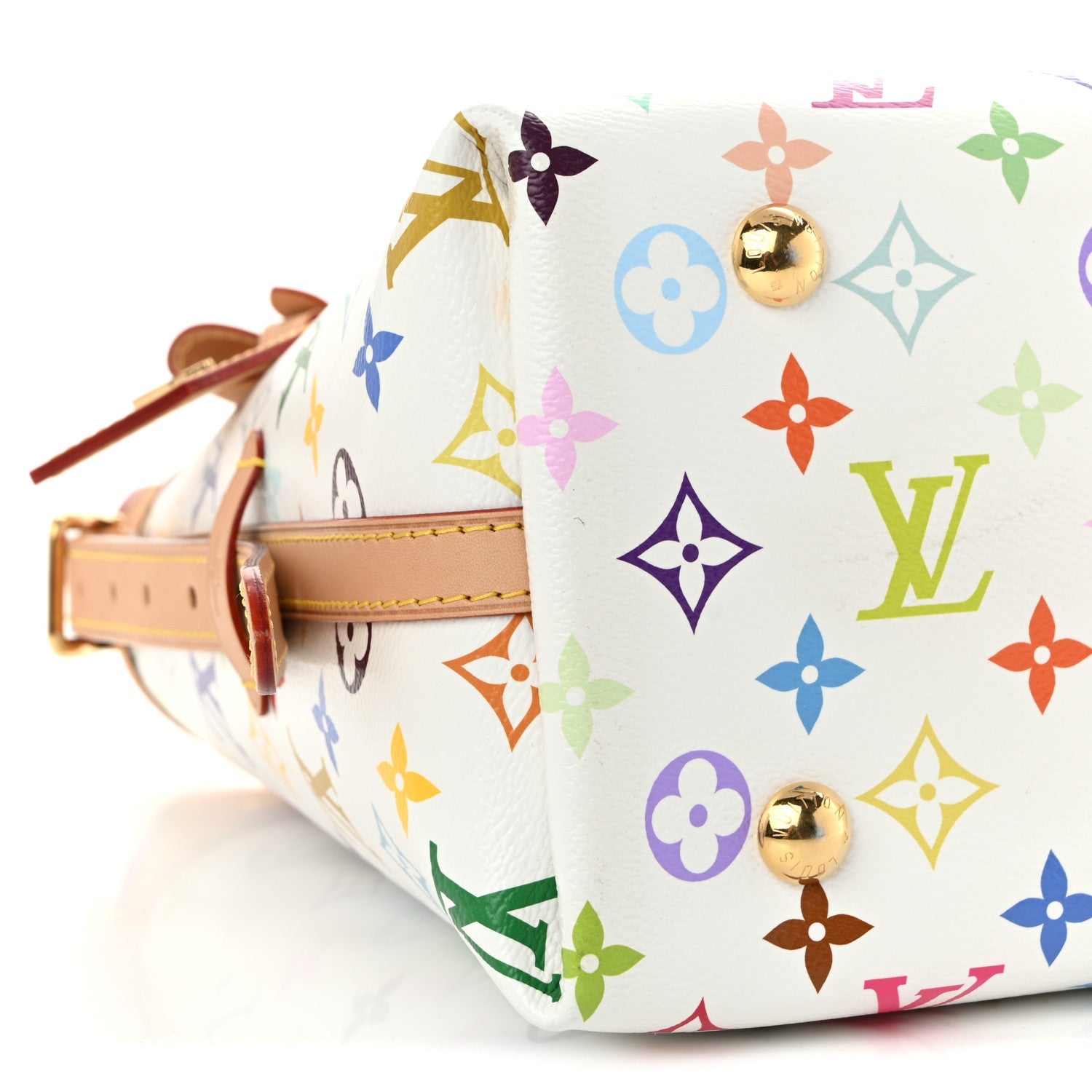 LV X TM Monogram Multicolor CarryAll PM White