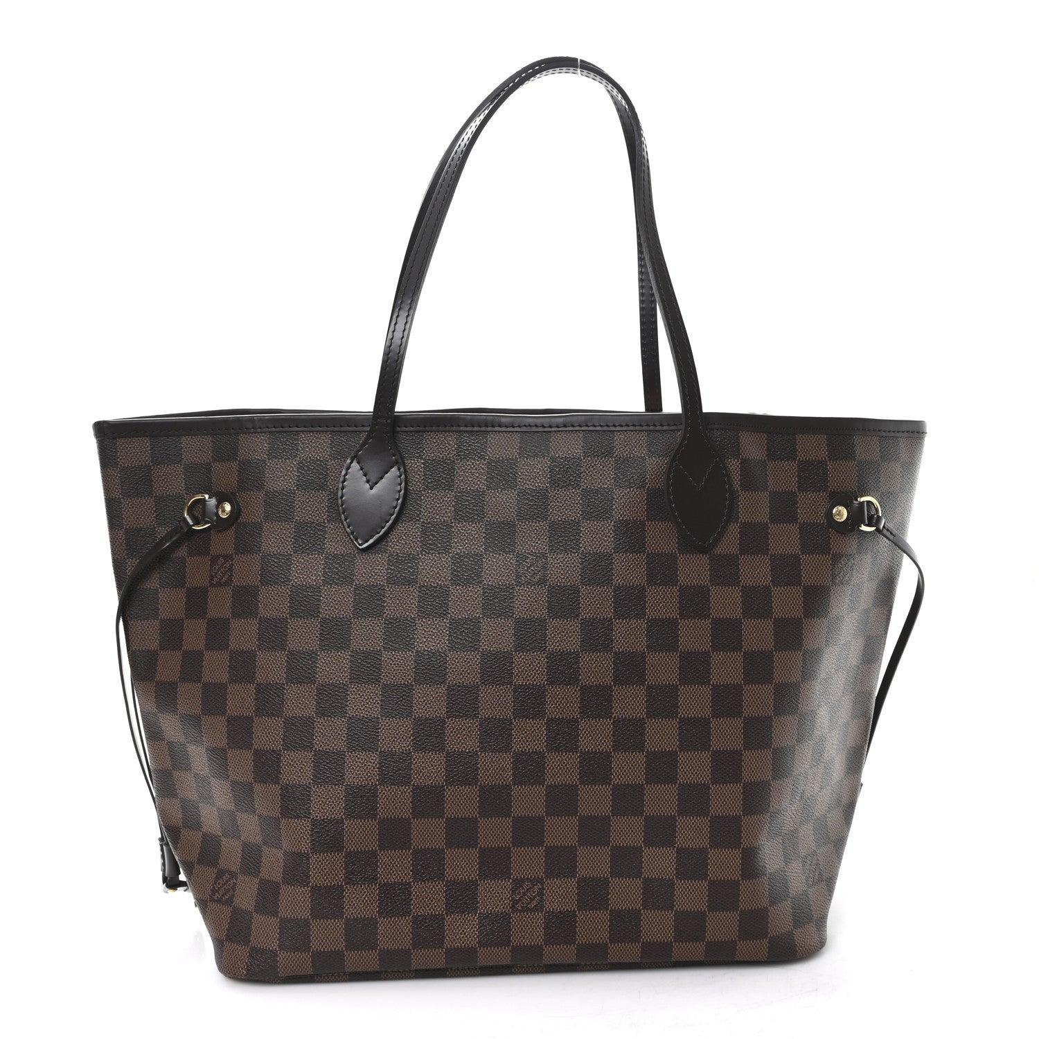 Damier Ebene Neo Neverfull MM Rose Ballerine