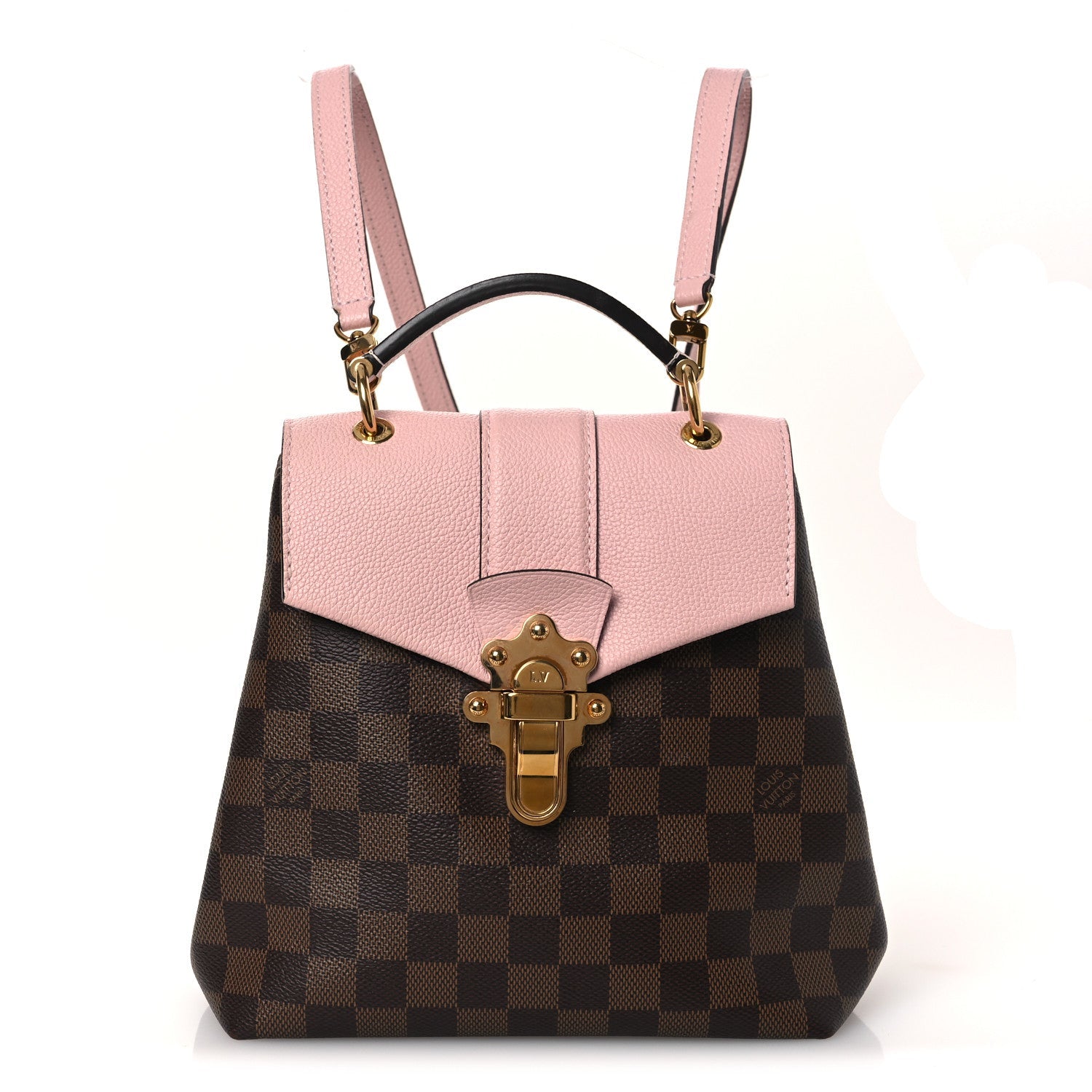 Damier Ebene Clapton Backpack Magnolia