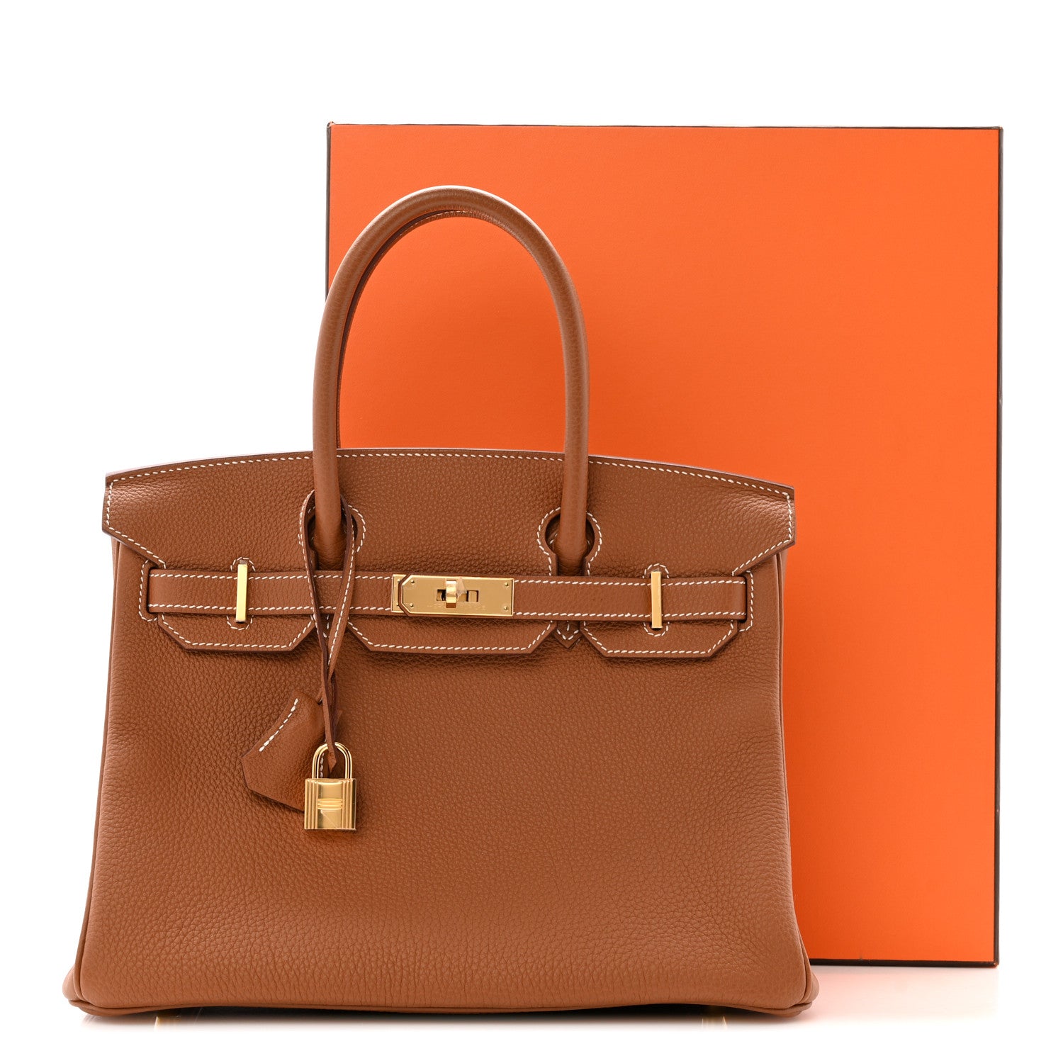 Togo Birkin 30 Gold