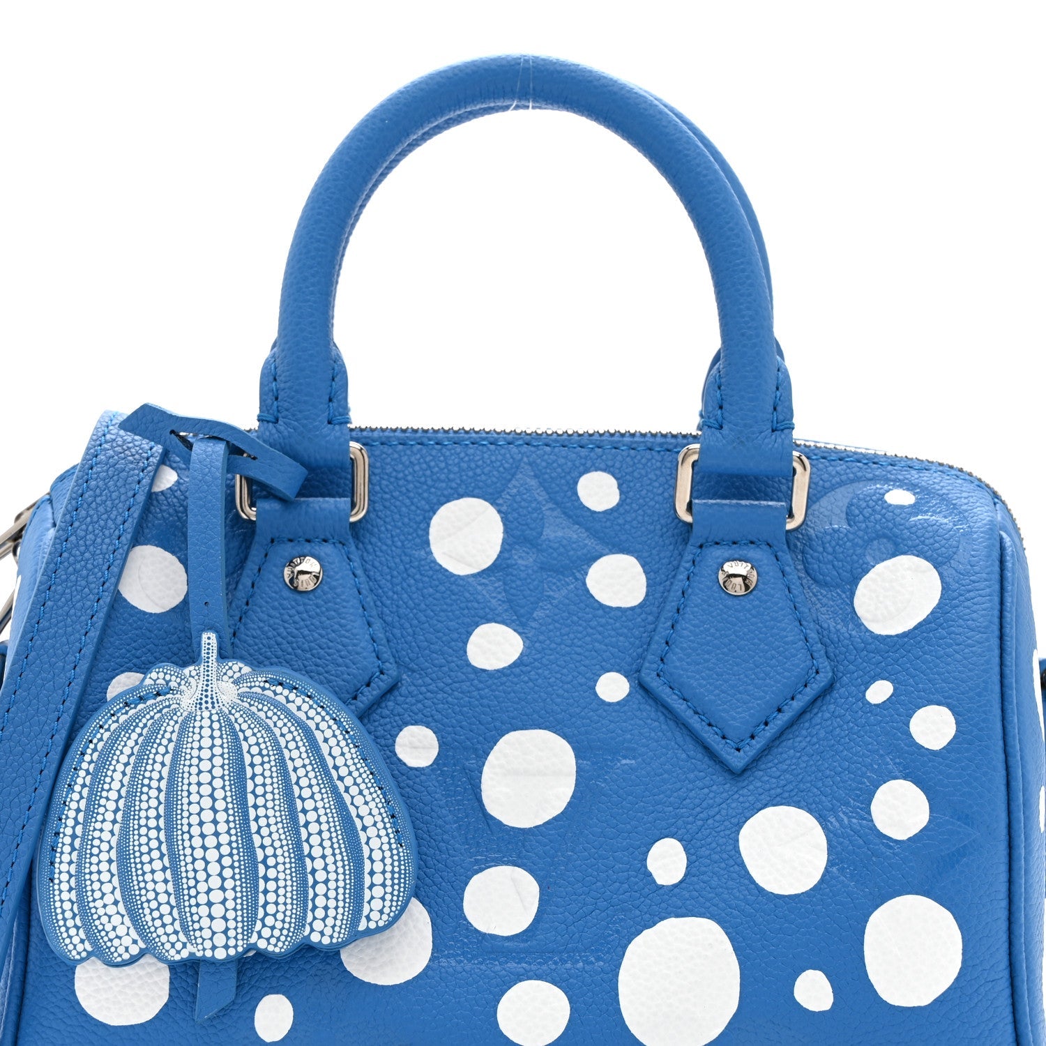 LV X YK Empreinte Speedy Bandouliere 20 Blue White