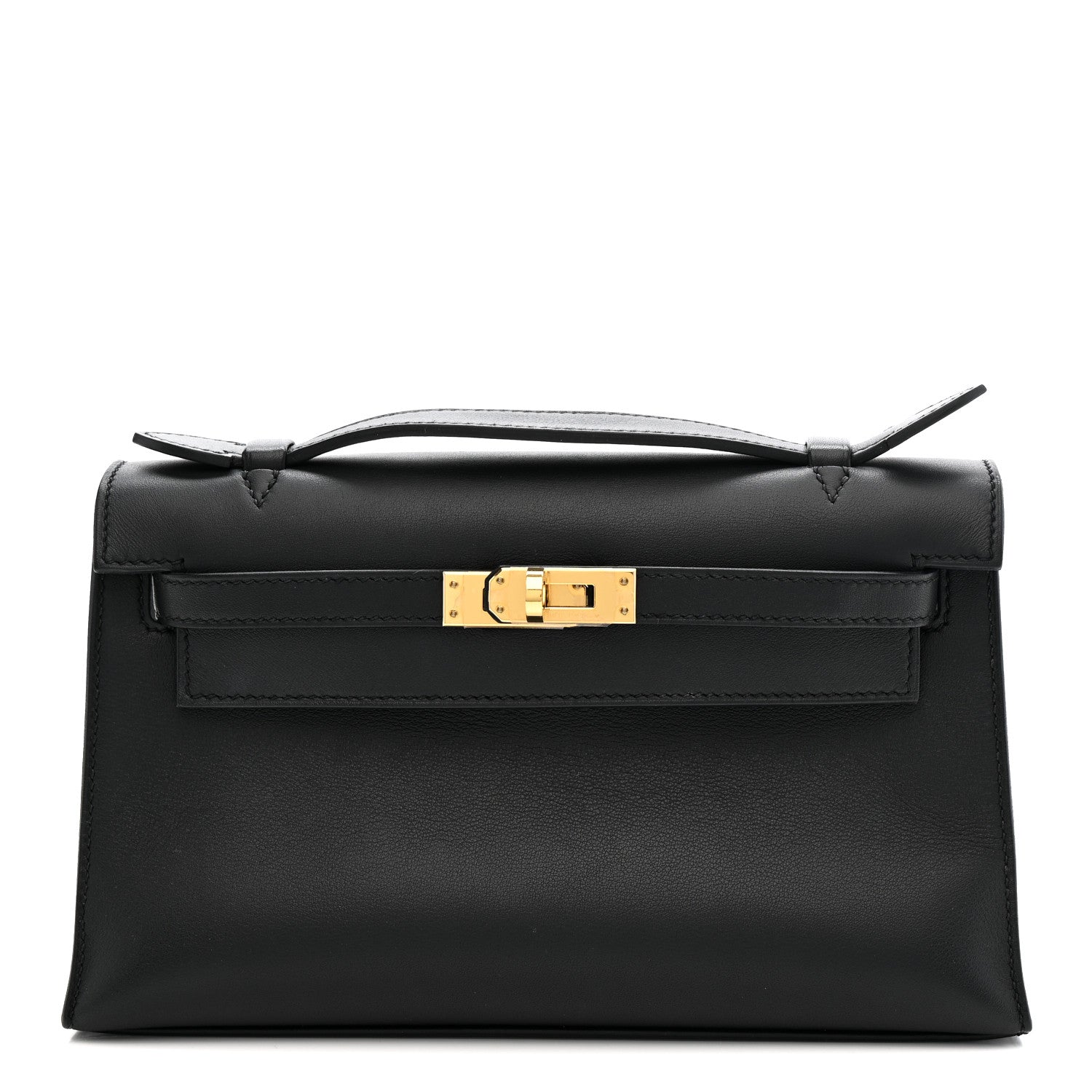 Swift Kelly Pochette Clutch Black