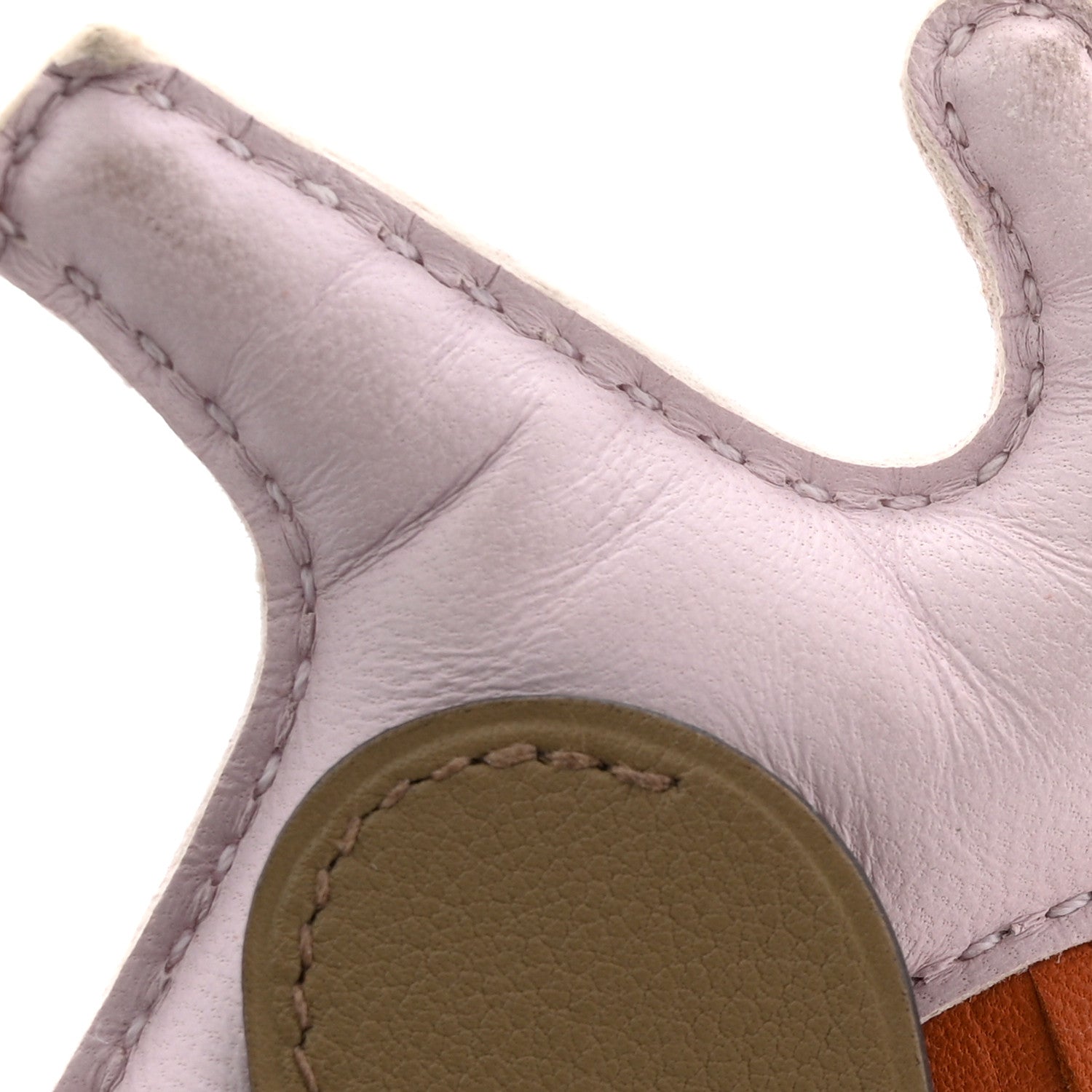 Milo Lambskin Grigri Rodeo Pegase Horse Bag Charm PM Mauve Pale Pain D'epice Beige Marfa