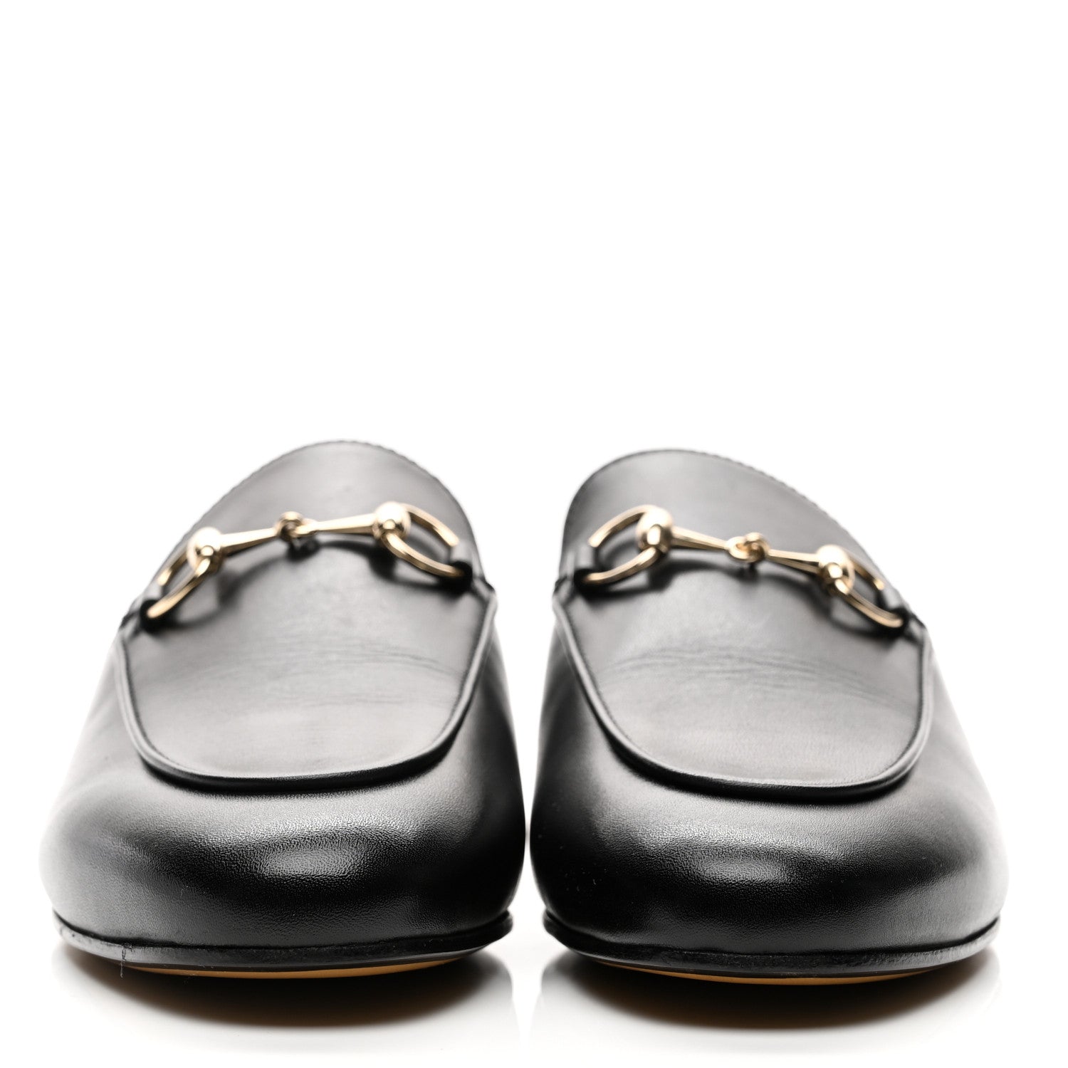 Calfskin Womens Princetown Slippers 36 Black