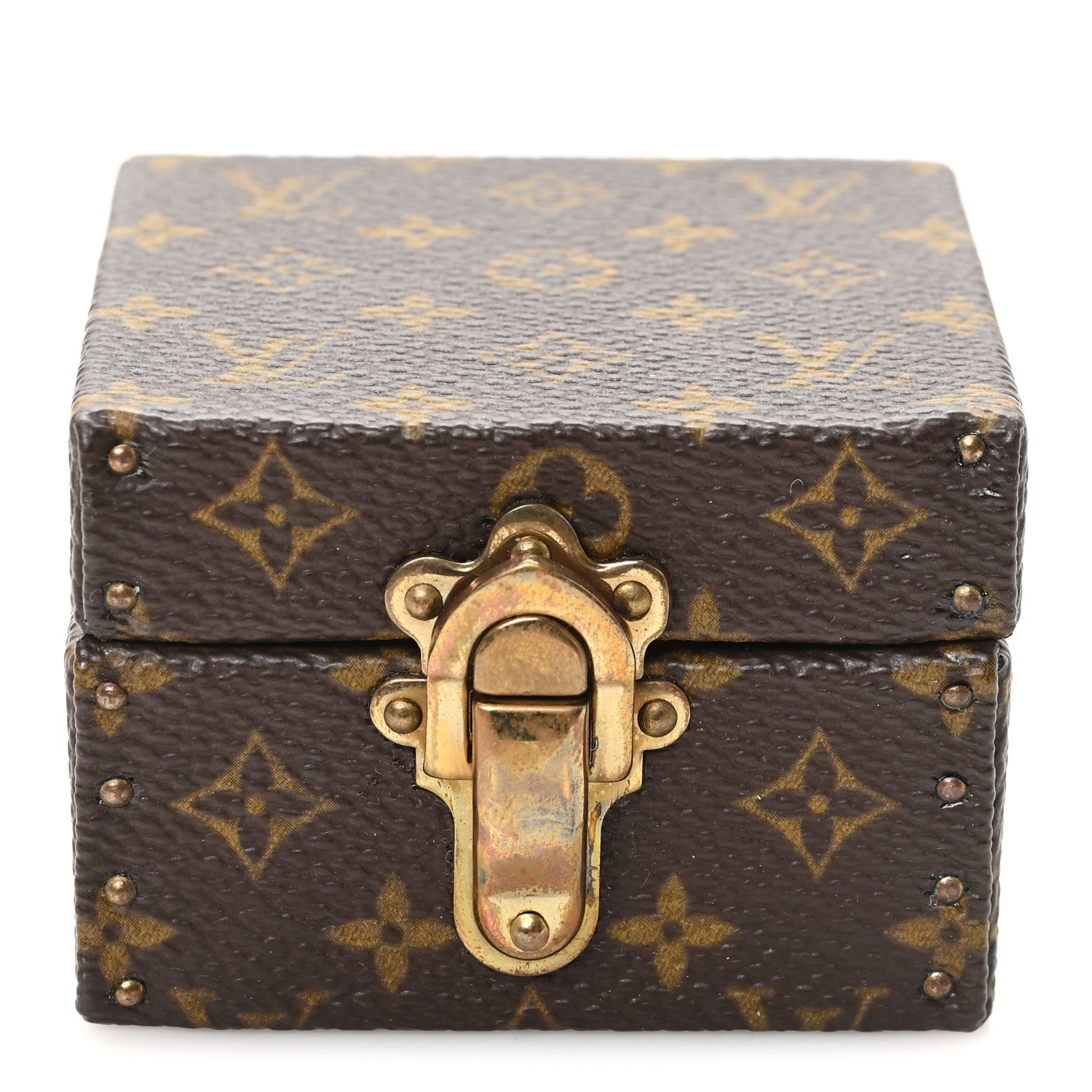 Monogram Ring Box Mini Trunk Case