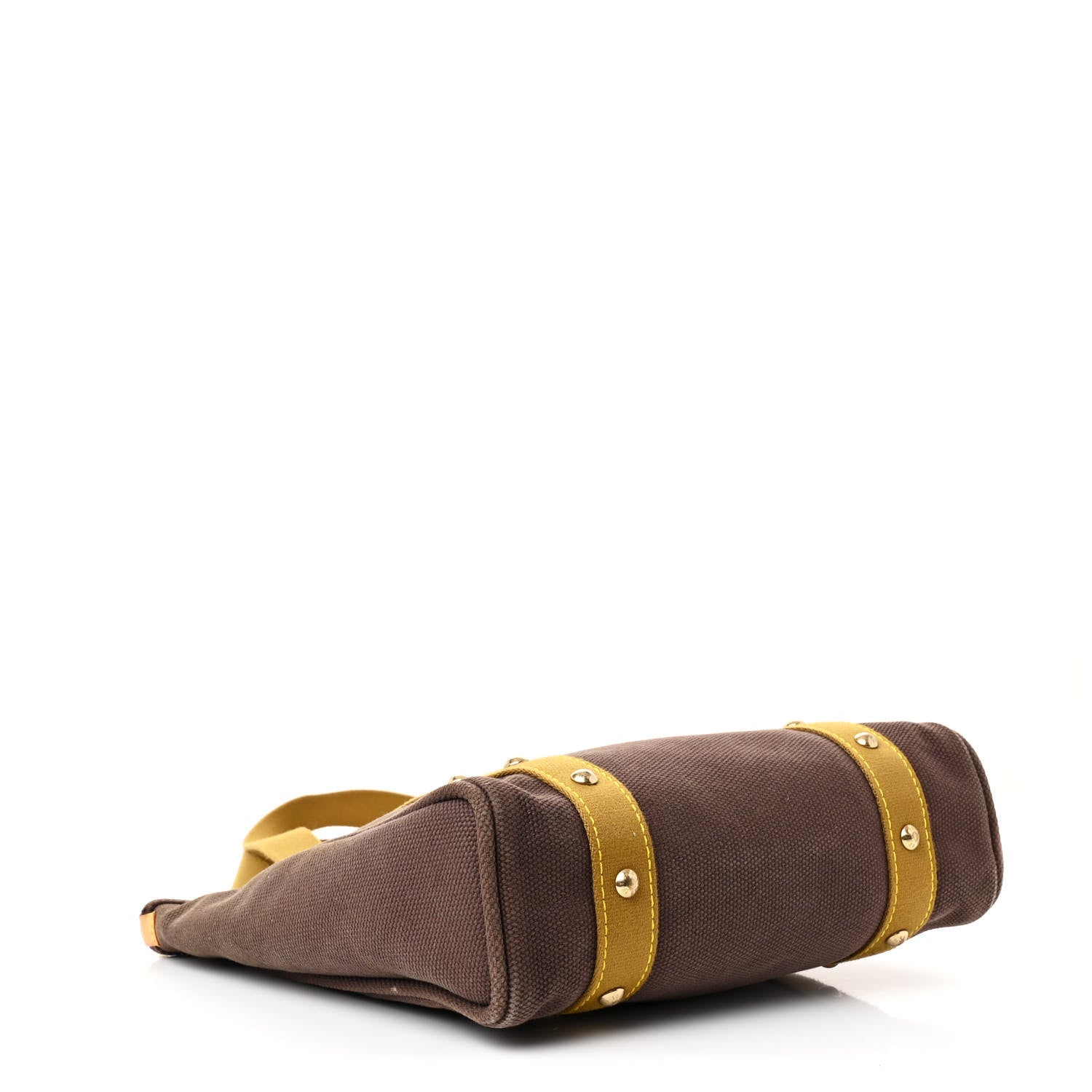 Toile Antigua Cabas MM Brown Kaki