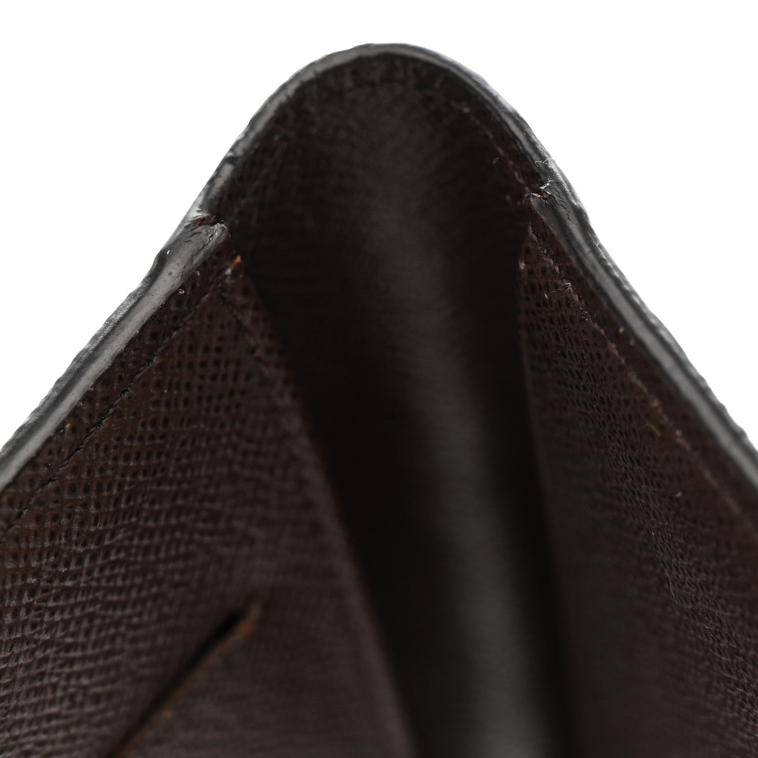 Damier Ebene Checkbook Cover Wallet