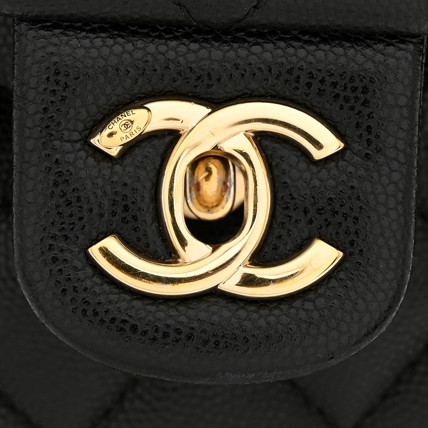 Caviar Quilted Mini Urban Spirit Backpack Black
