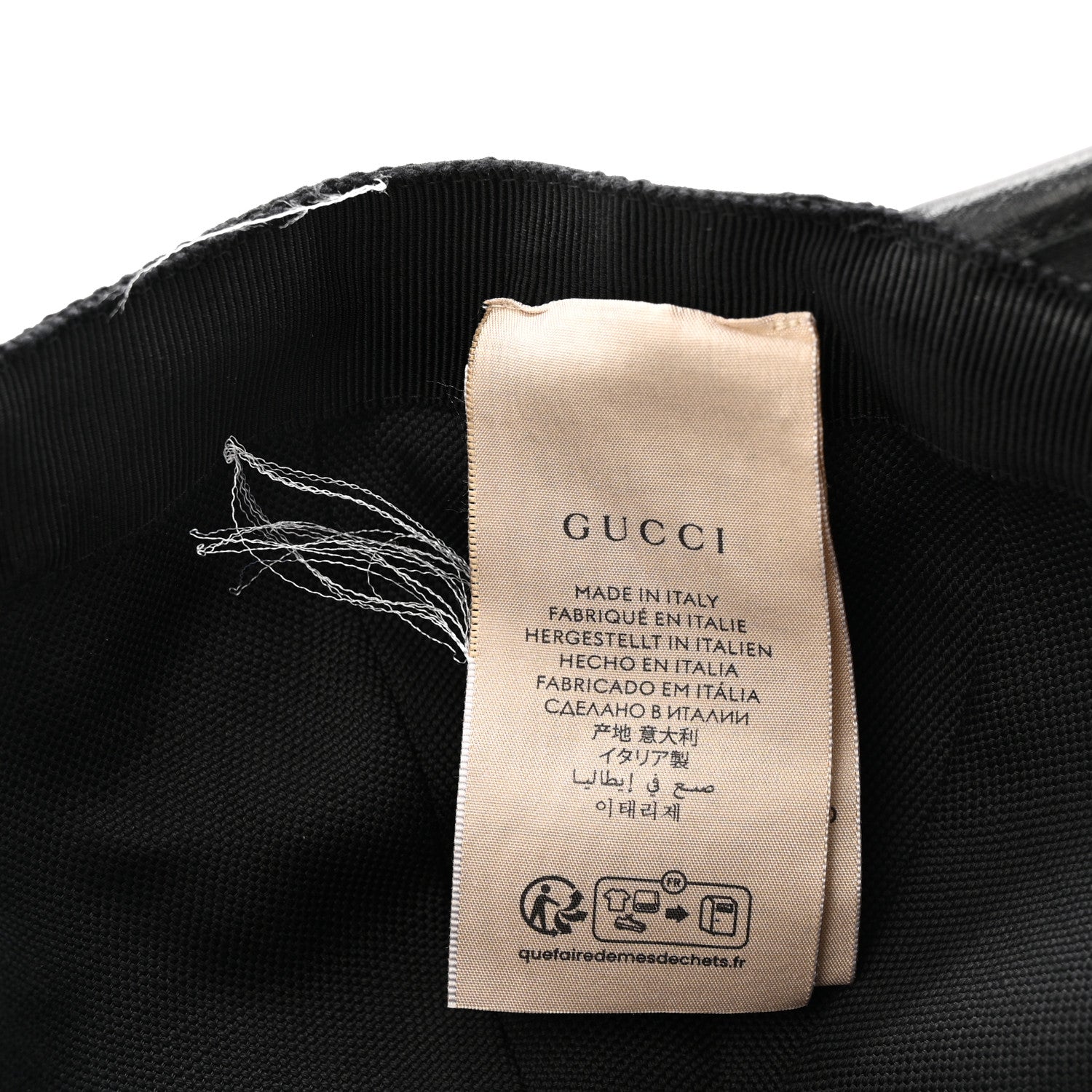 Monogram Jumbo GG Baseball Hat XS Black