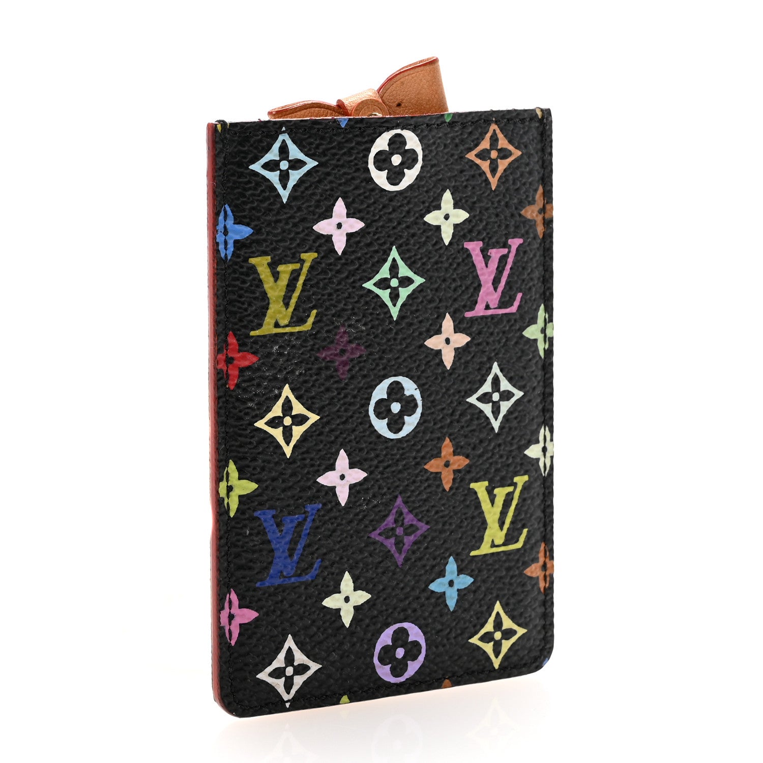 Monogram Multicolor Mirror and Case Pouch Black