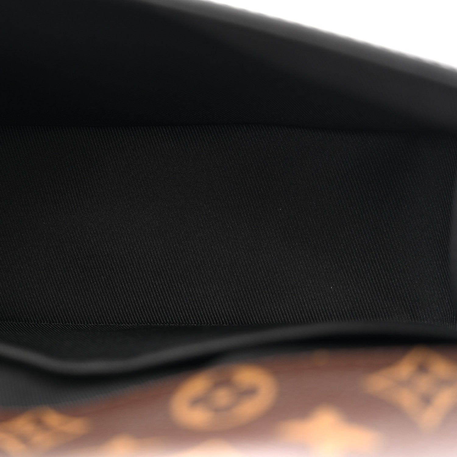Patent Calfskin Monogram Cherrywood BB Black
