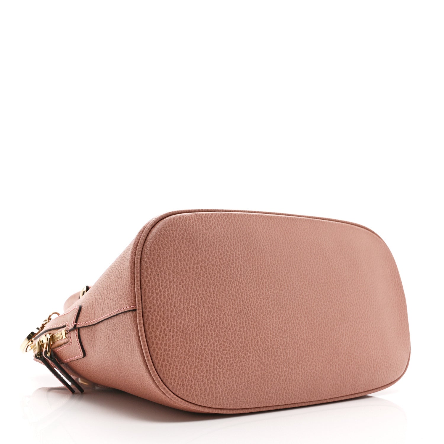 Dollar Calfskin Small GG Charm Dome Bag Soft Pink