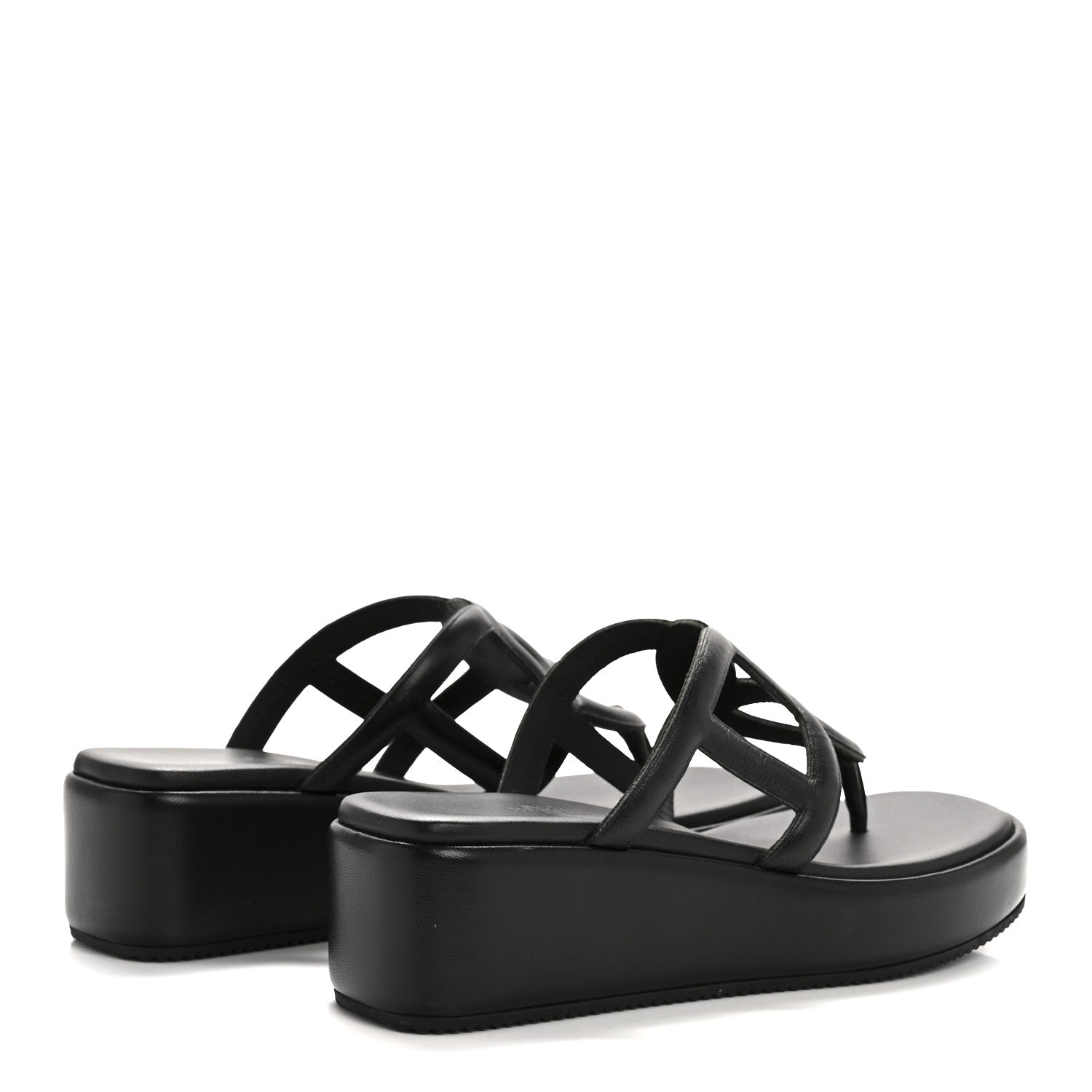 Nappa Gipsy Sandals 38 Black