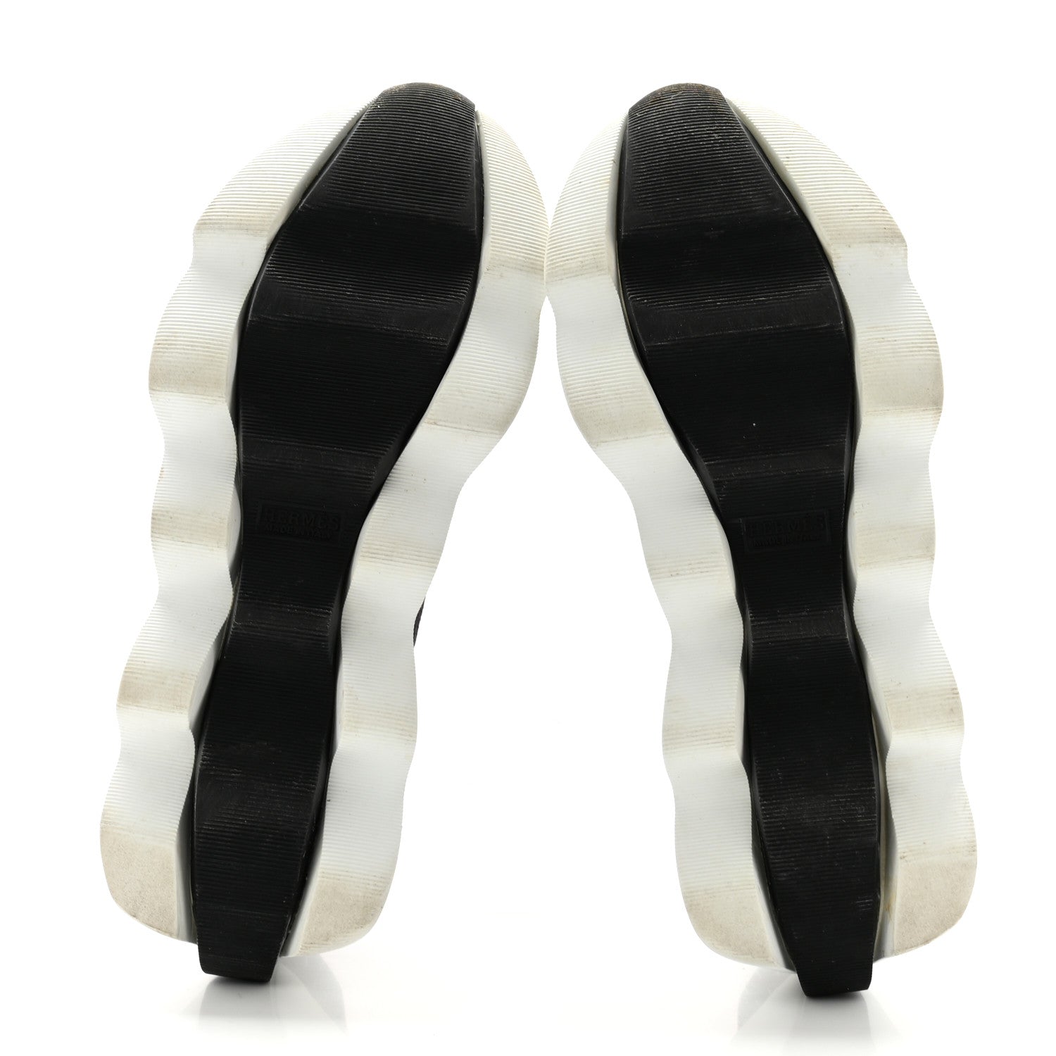 Technical Canvas Goatskin Mens Eclair Sneakers 40 Black