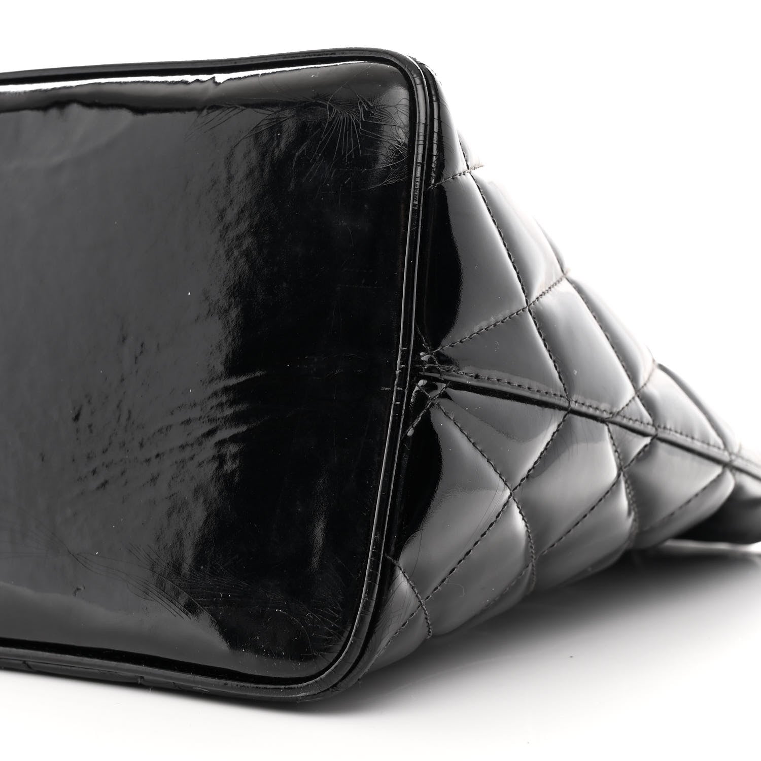 Patent Medallion Tote Black