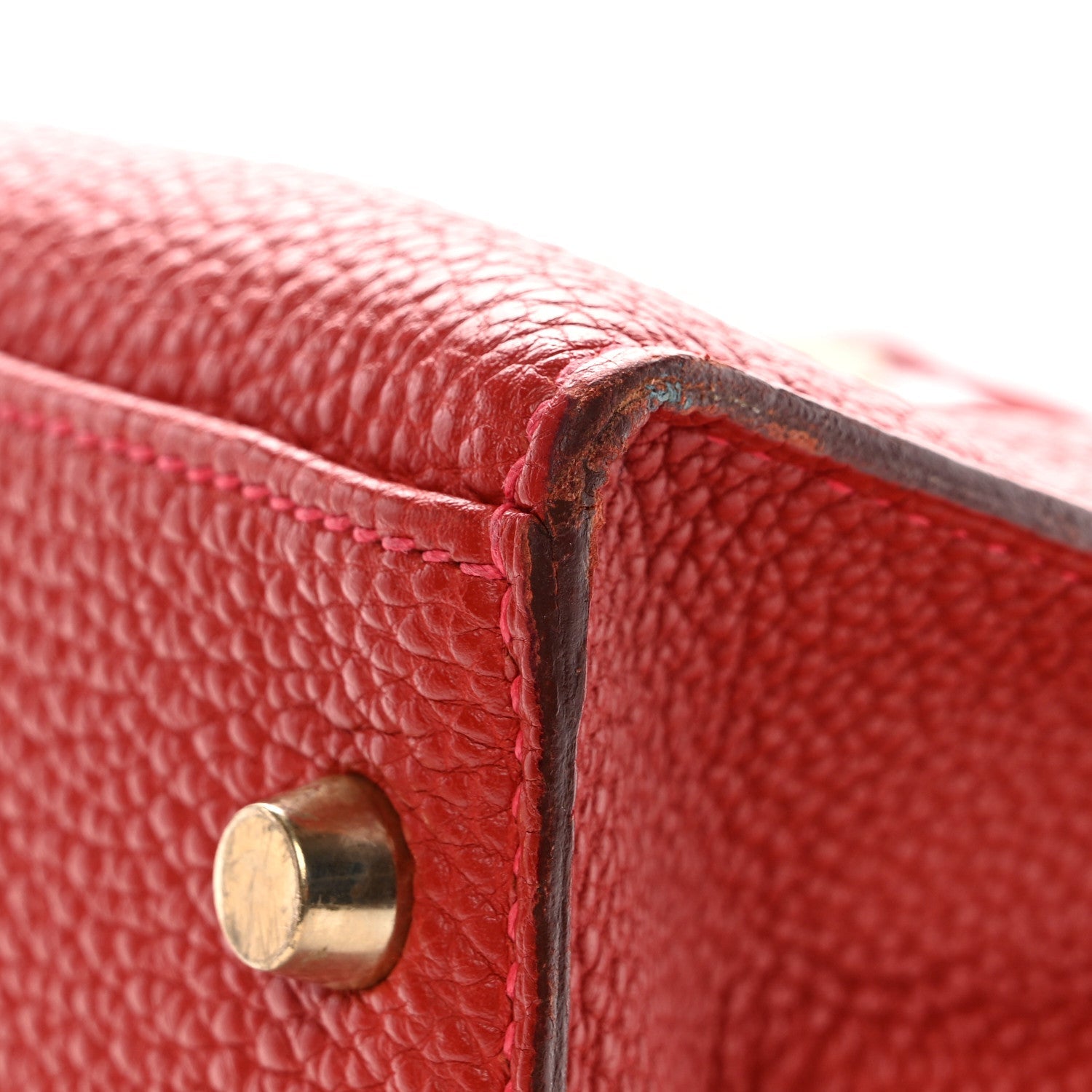 Togo Kelly Sellier 32 Rouge Vif