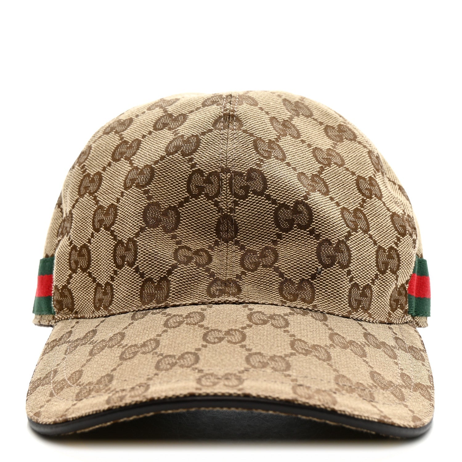 Monogram Web Baseball Hat M Beige Cocoa