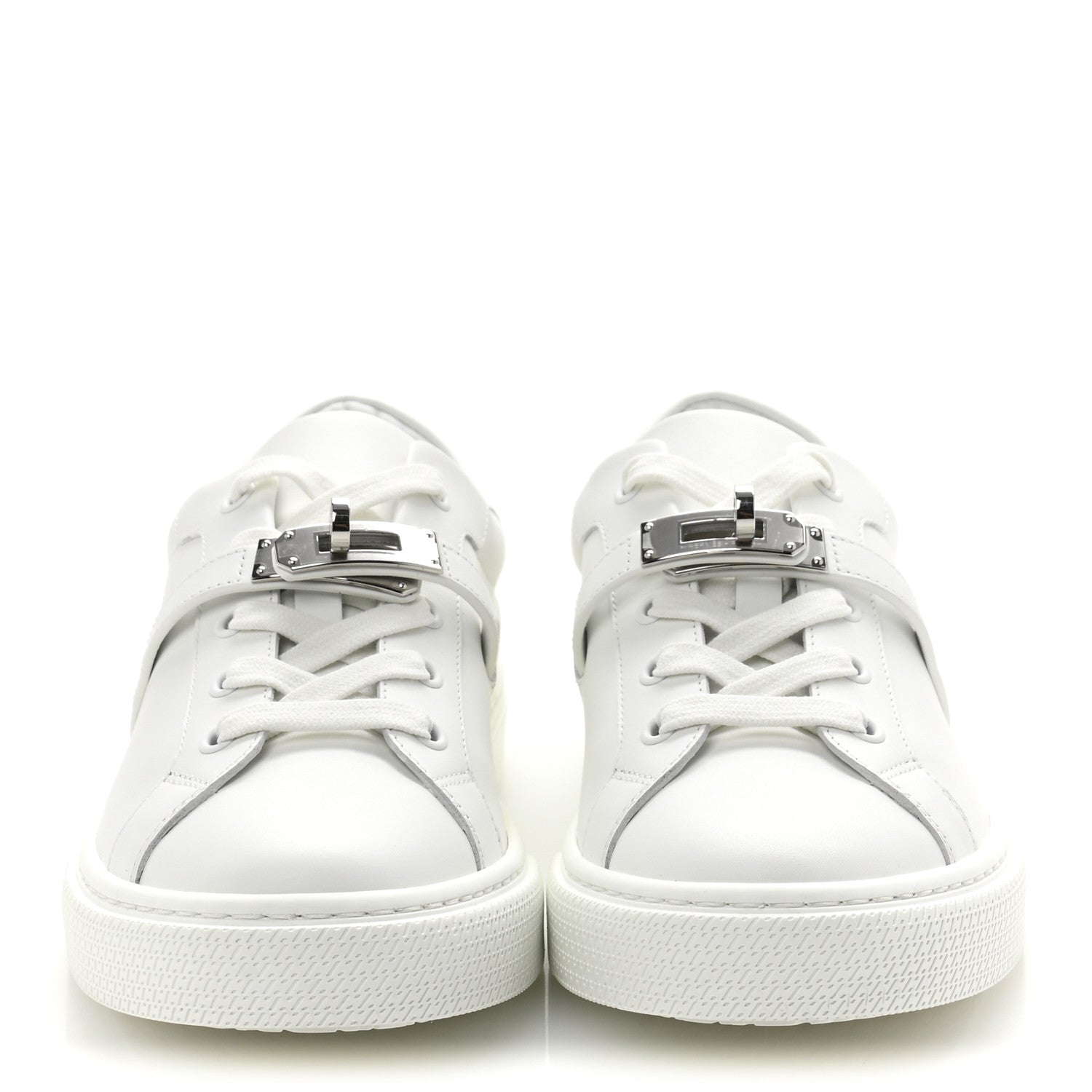 Calfskin Day Sneakers 37.5 White