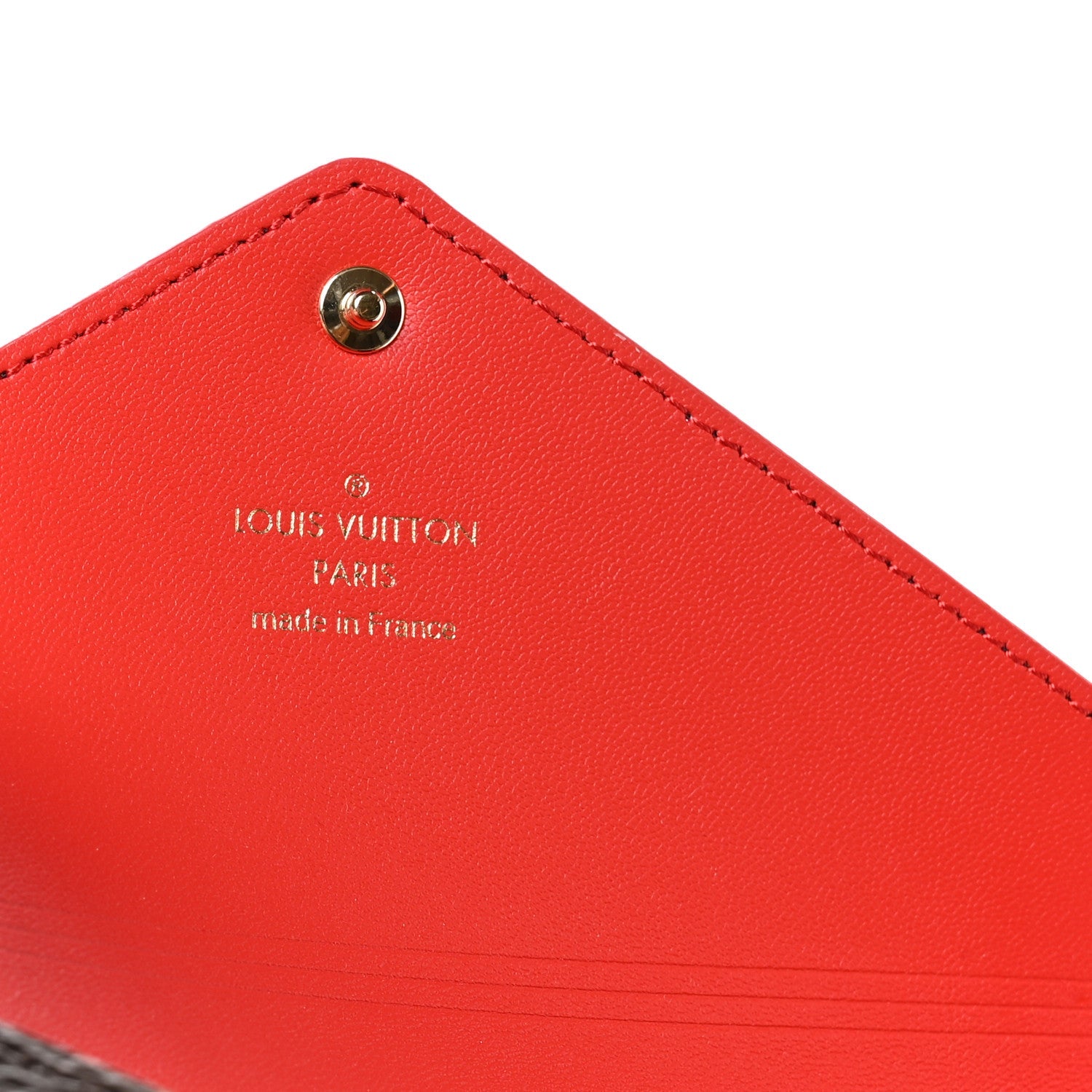 Monogram Medium Kirigami Pochette Insert Coquelicot