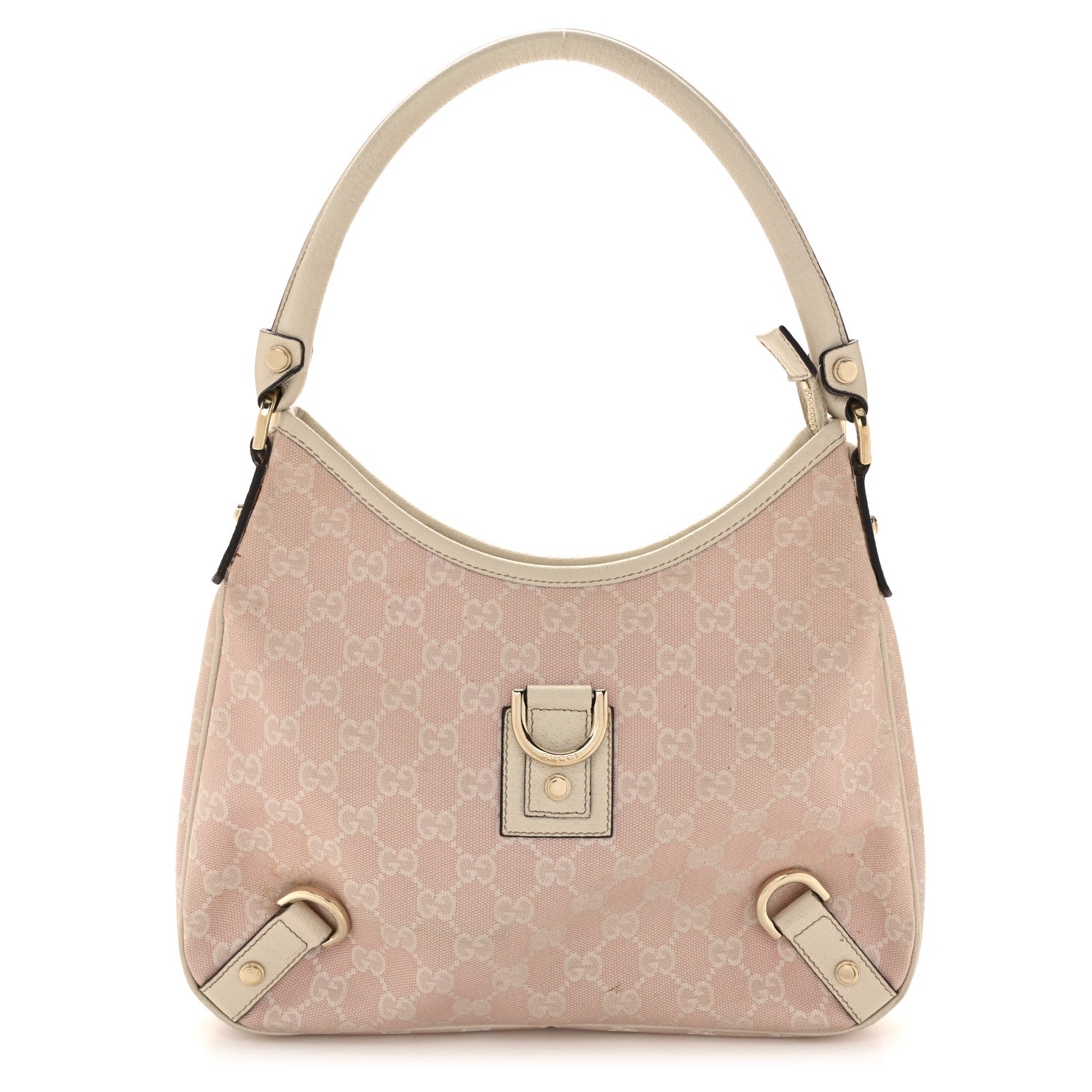 Monogram Medium Abbey D Ring Hobo Pink